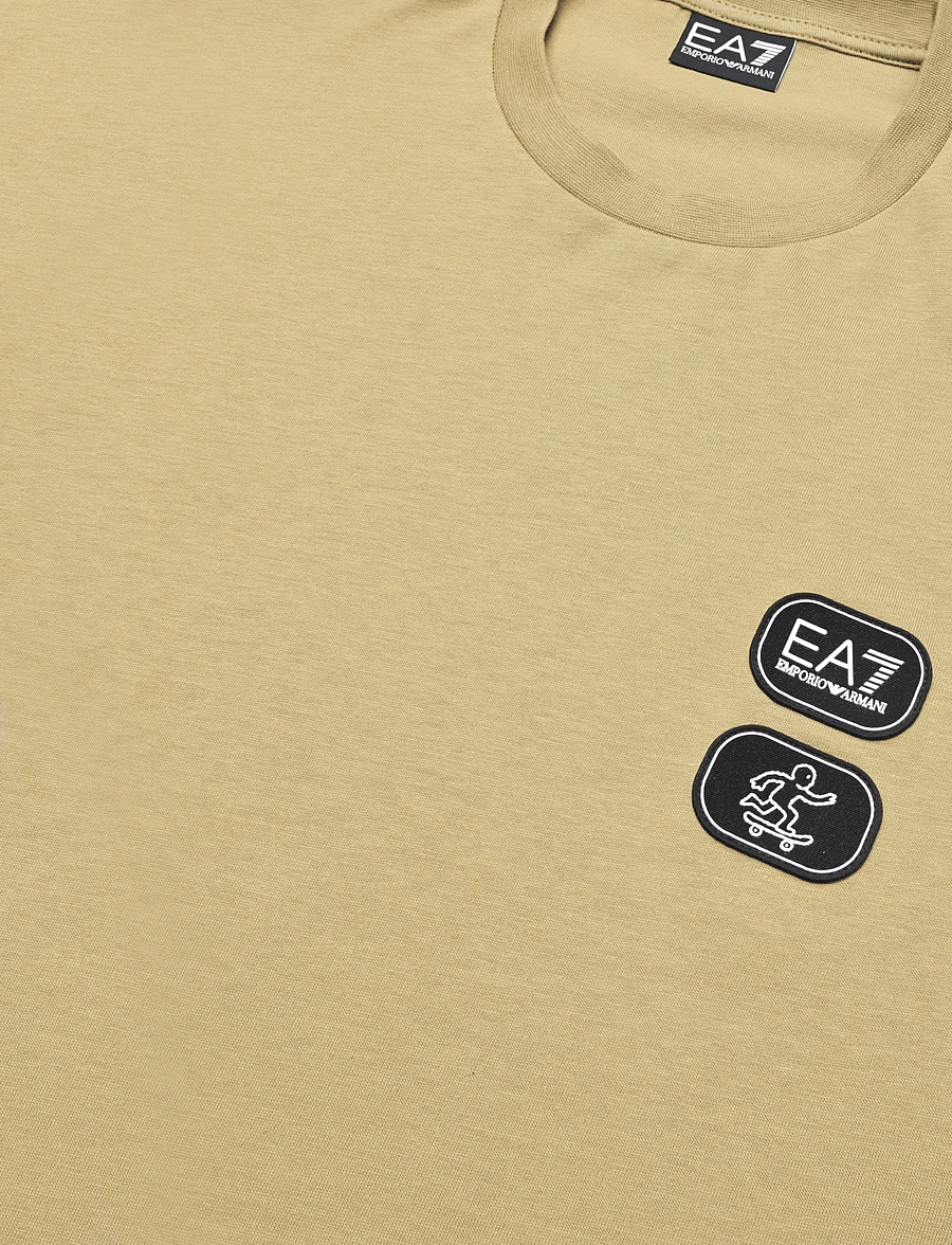 EA7 - T-SHIRT - kortærmede t-shirts - antique bronze - 2