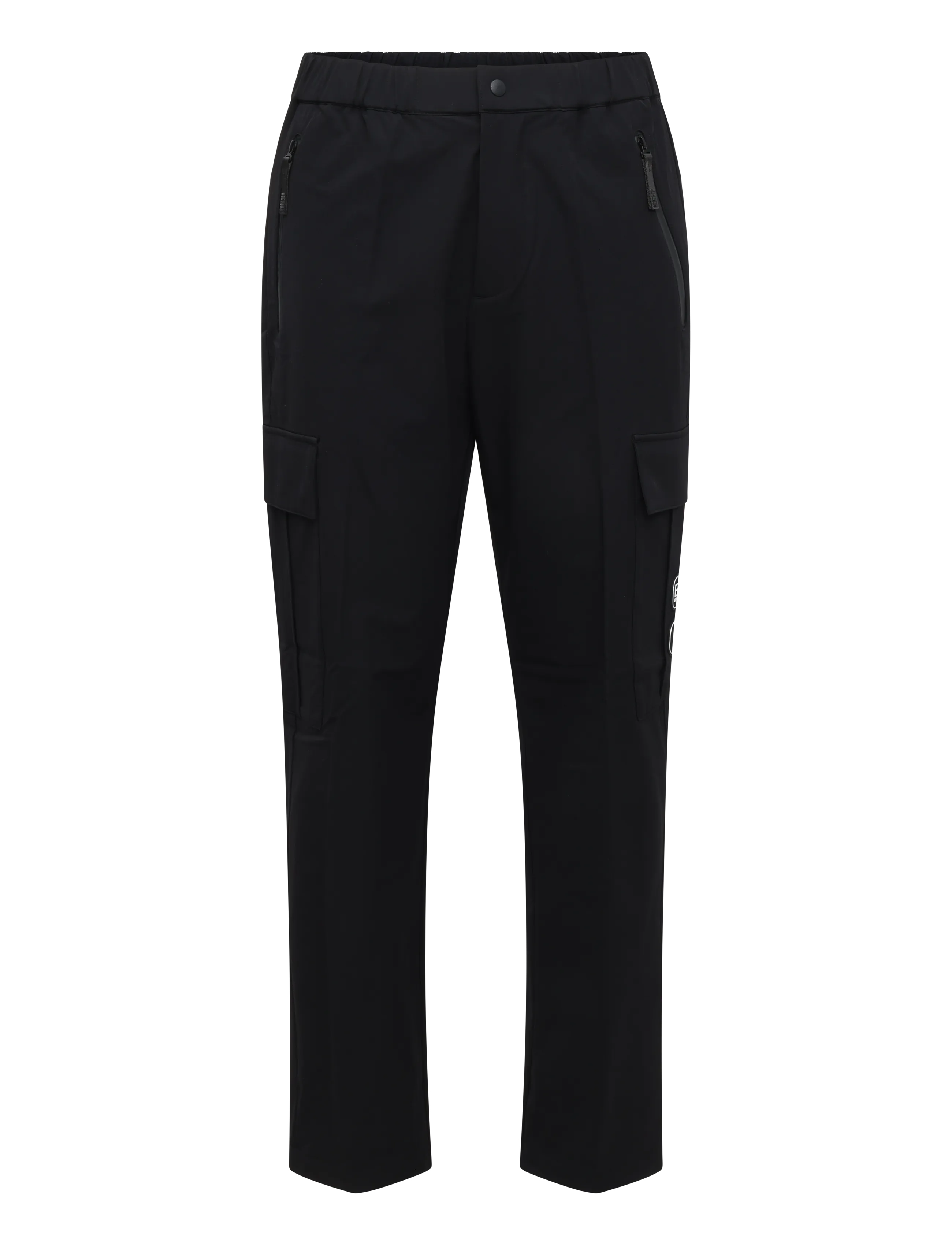 EA7 TROUSER - Casual byxor - BLACK / black