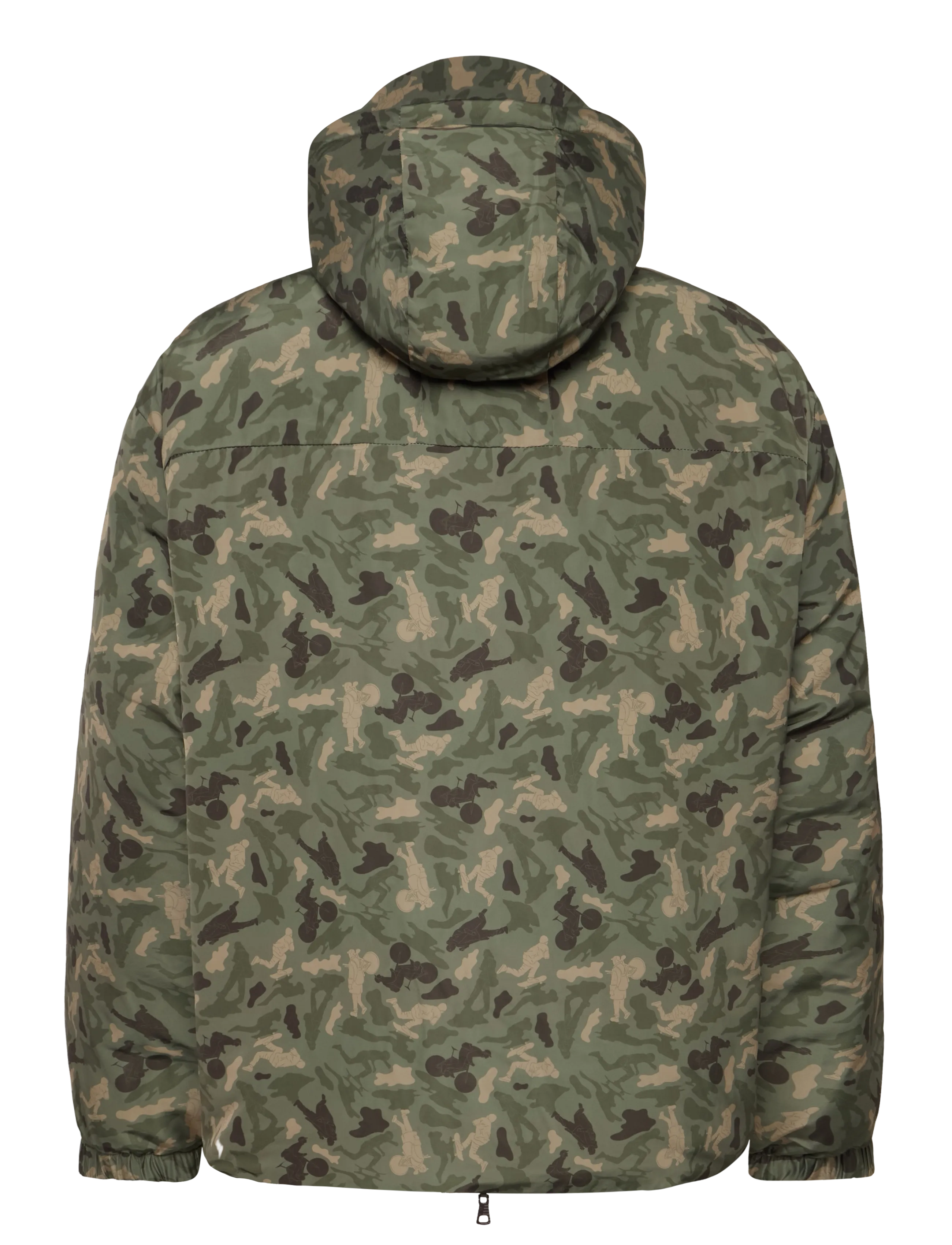 EA7 - BLOUSON JACKET - vinterjackor - green fancy camou - 1