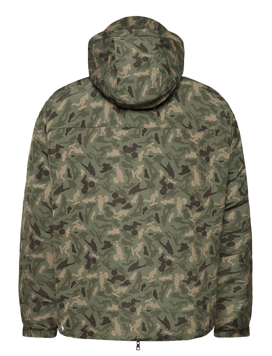 EA7 - BLOUSON JACKET - vinterjackor - green fancy camou - 1