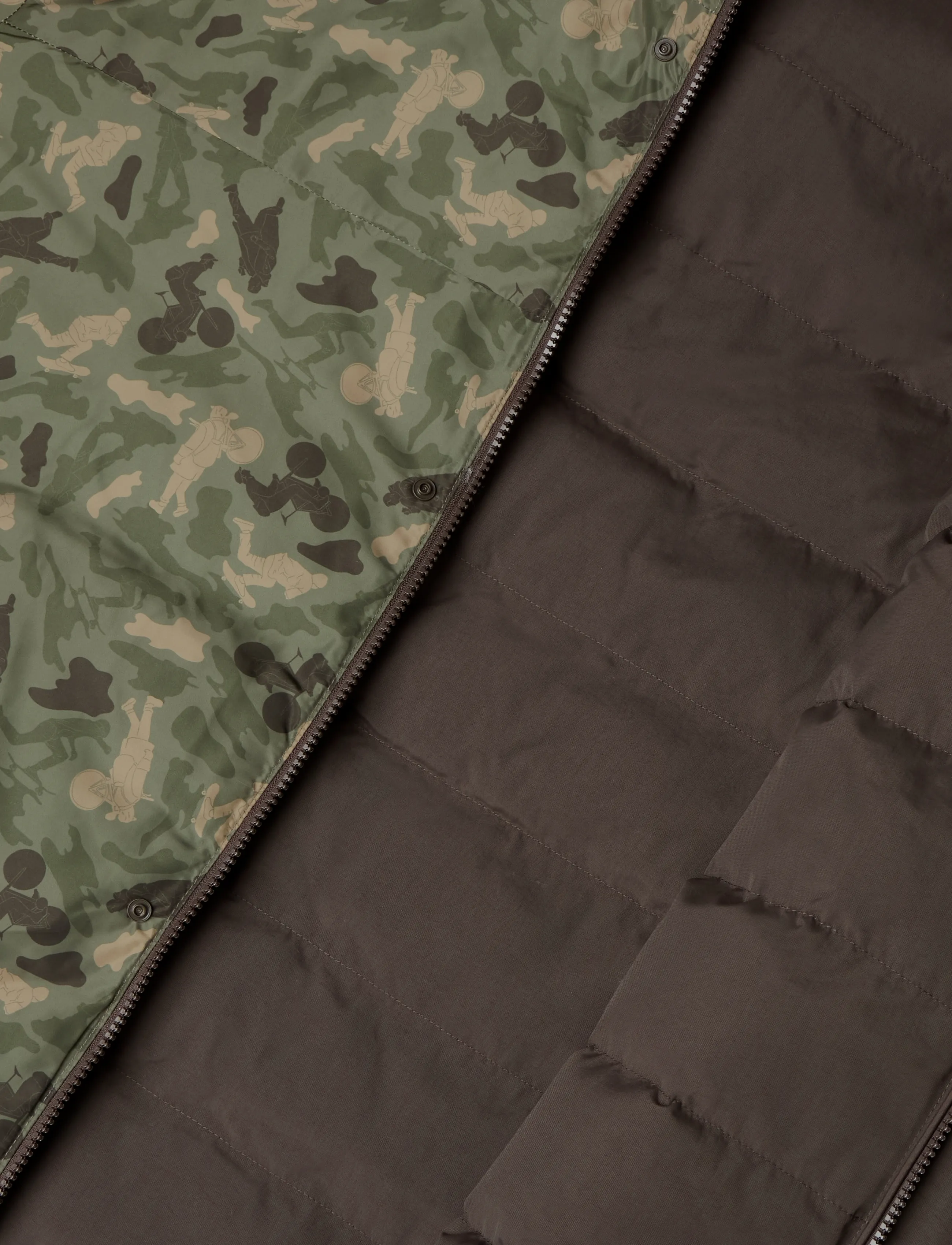 EA7 - BLOUSON JACKET - vinterjackor - green fancy camou - 5