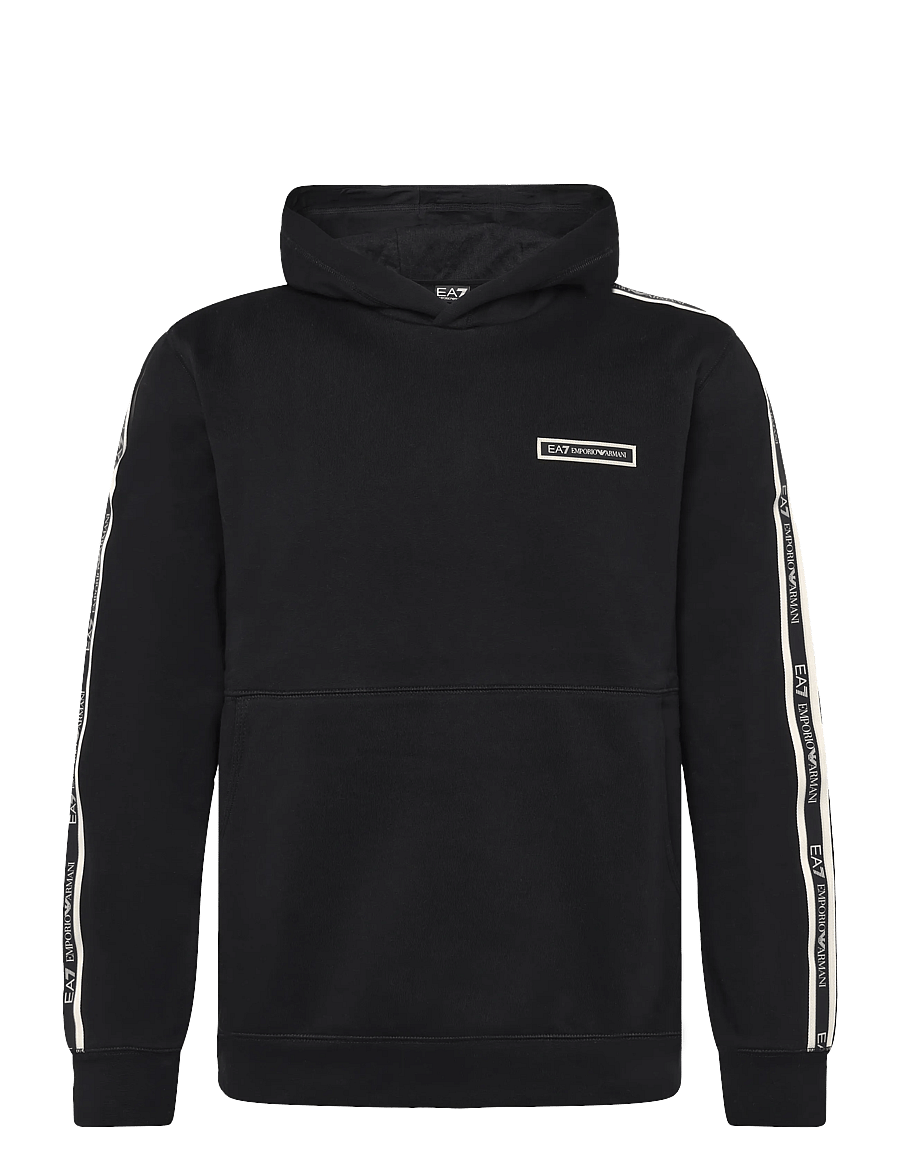 EA7 - SWEATSHIRT - kapuutsiga pusad - black - 0