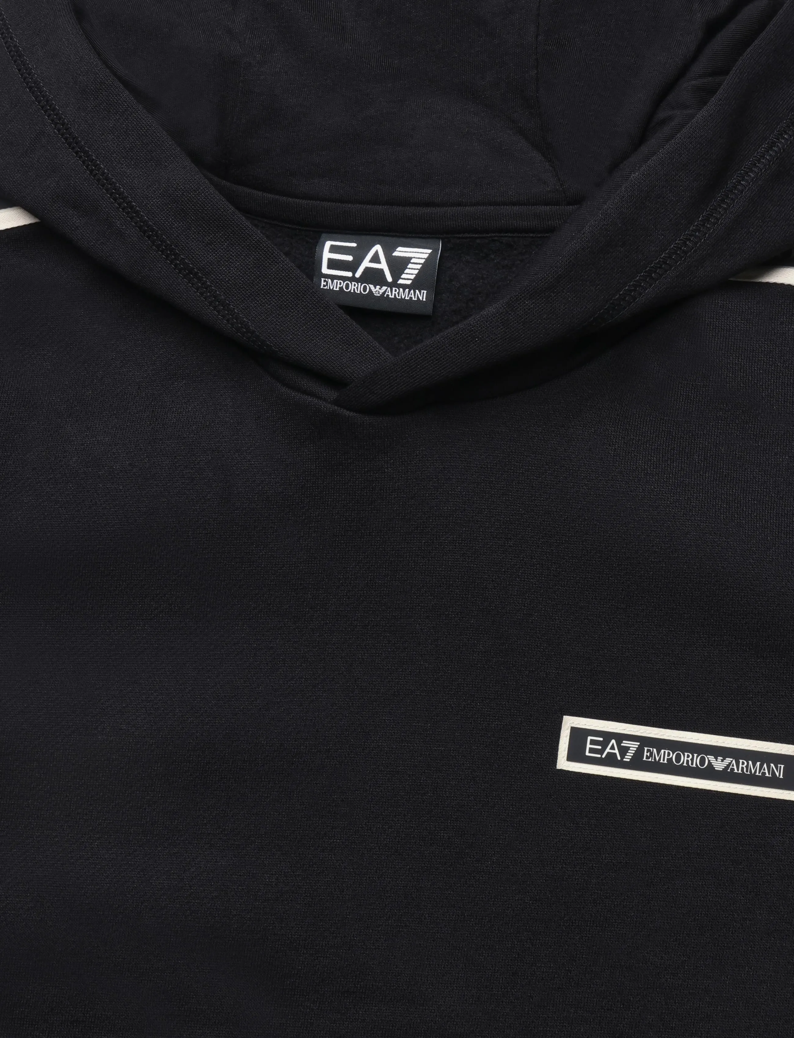 EA7 - SWEATSHIRT - kapuutsiga pusad - black - 2