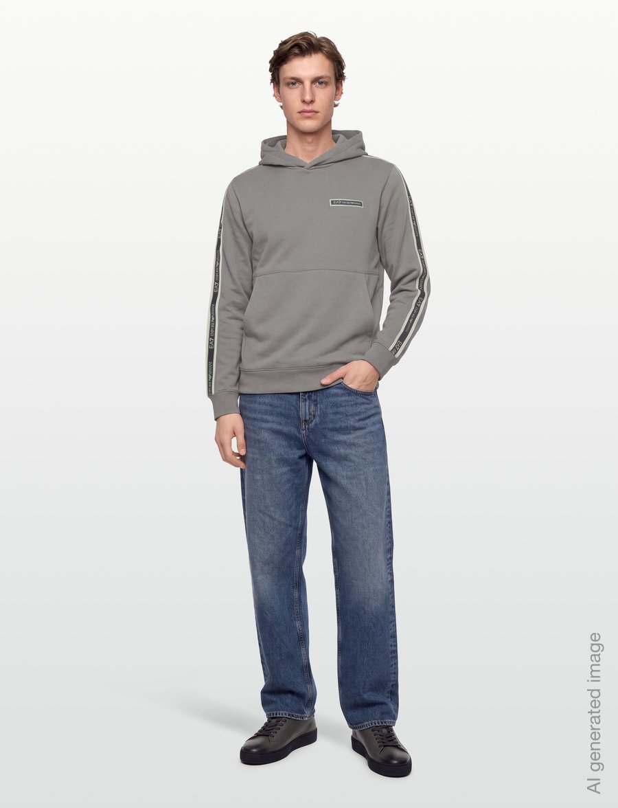 EA7 - SWEATSHIRT - hoodies - cloudburst - 0