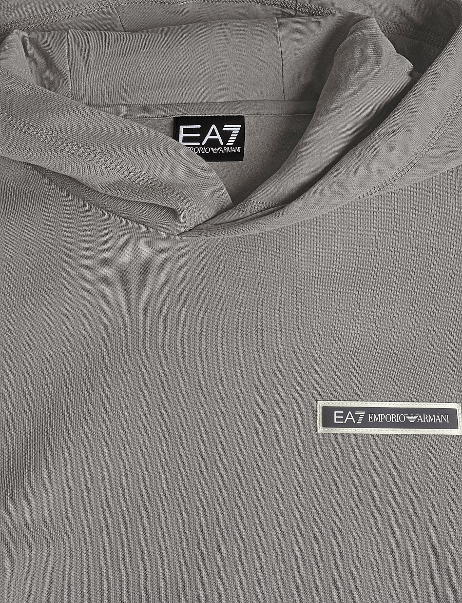 EA7 - SWEATSHIRT - kapuutsiga pusad - cloudburst - 2