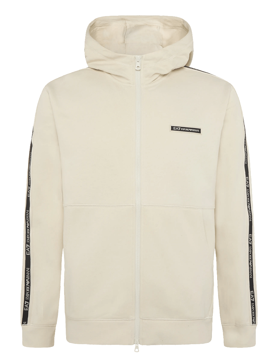 EA7 - SWEATSHIRT - hoodies - almond milk - 0