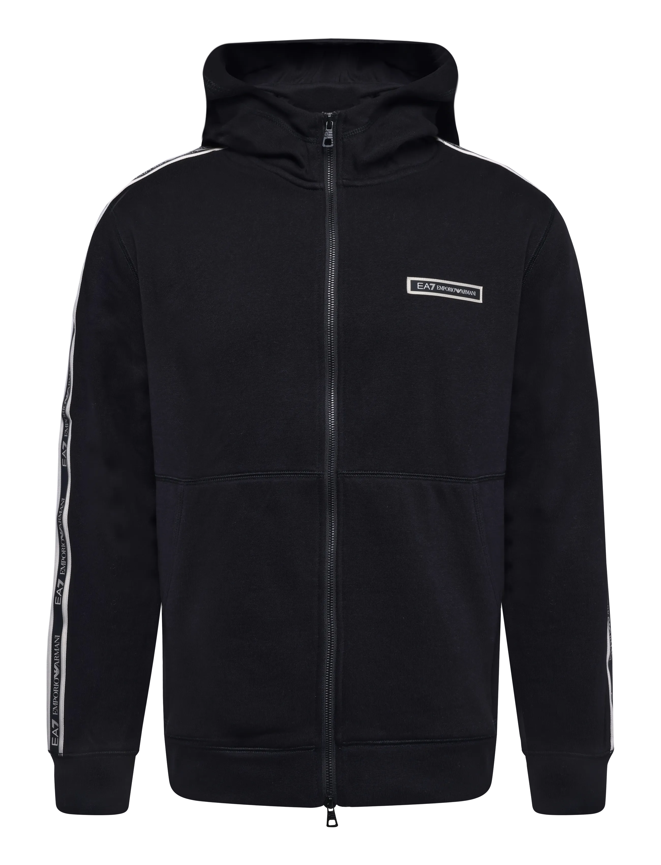 EA7 SWEATSHIRT - Herbstgarderobe - BLACK / black