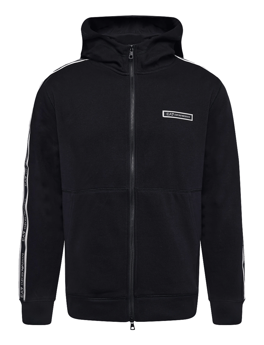 EA7 - SWEATSHIRT - kapuzenpullover - black - 0