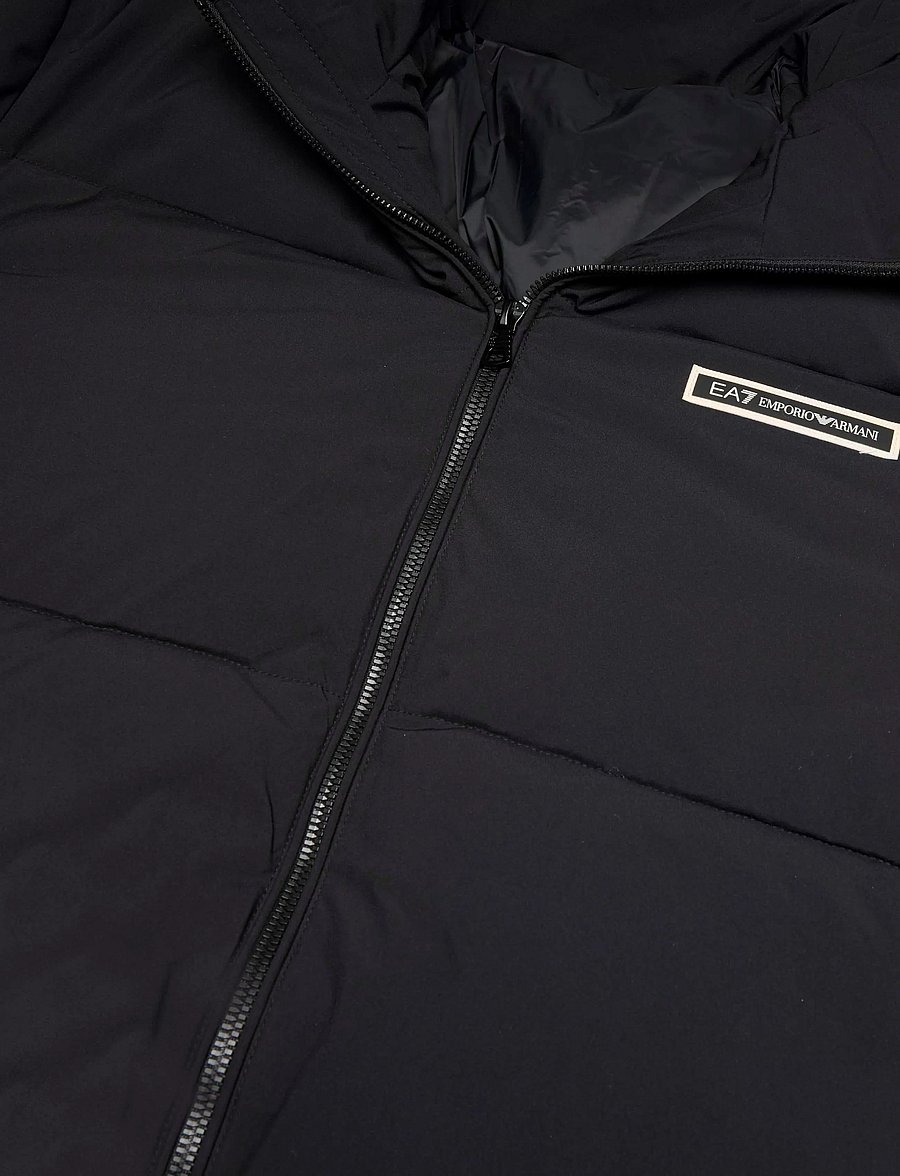 EA7 - BOMBER JACKET - herbstjacken - black - 2