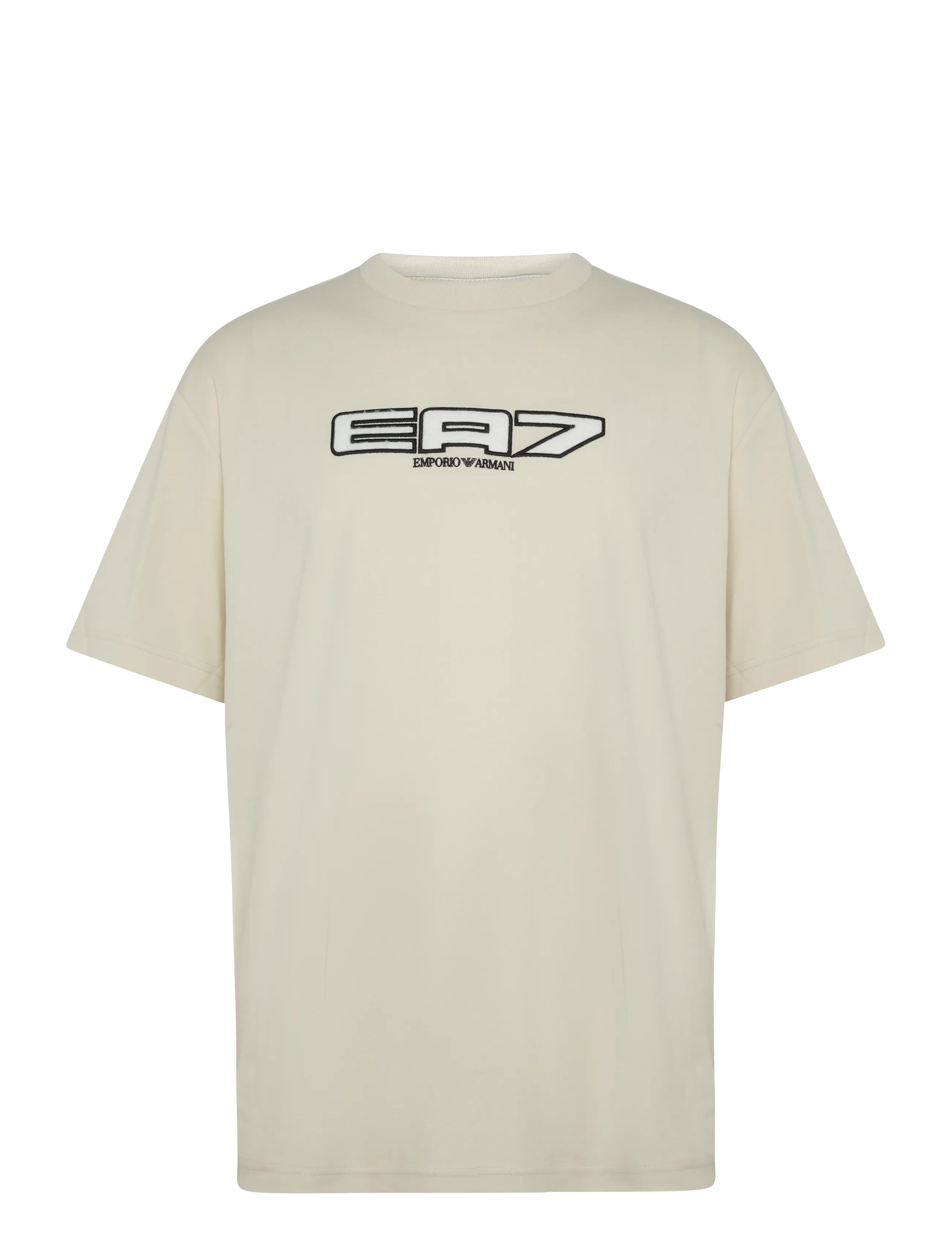 EA7 T-SHIRT - T-shirts - ALMOND MILK / cream