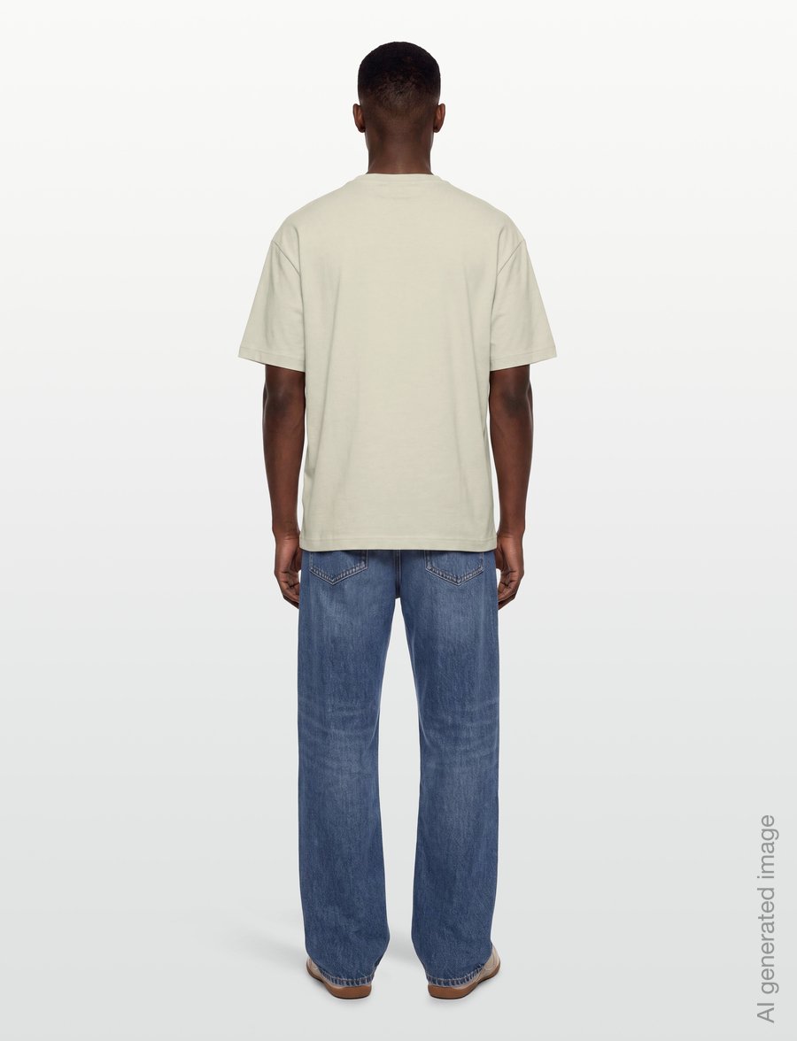 EA7 - T-SHIRT - korte mouwen - almond milk - 4