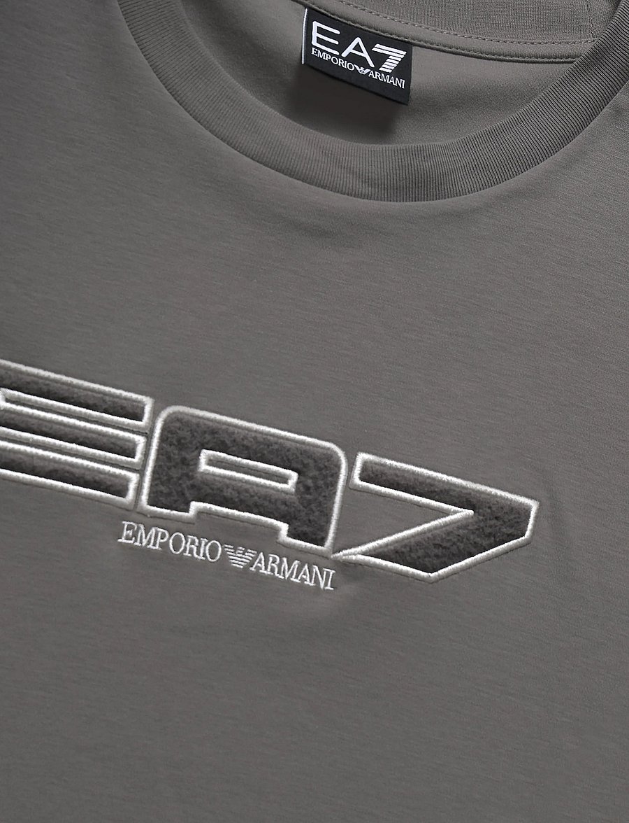 EA7 - T-SHIRT - kortærmede t-shirts - pewter - 2