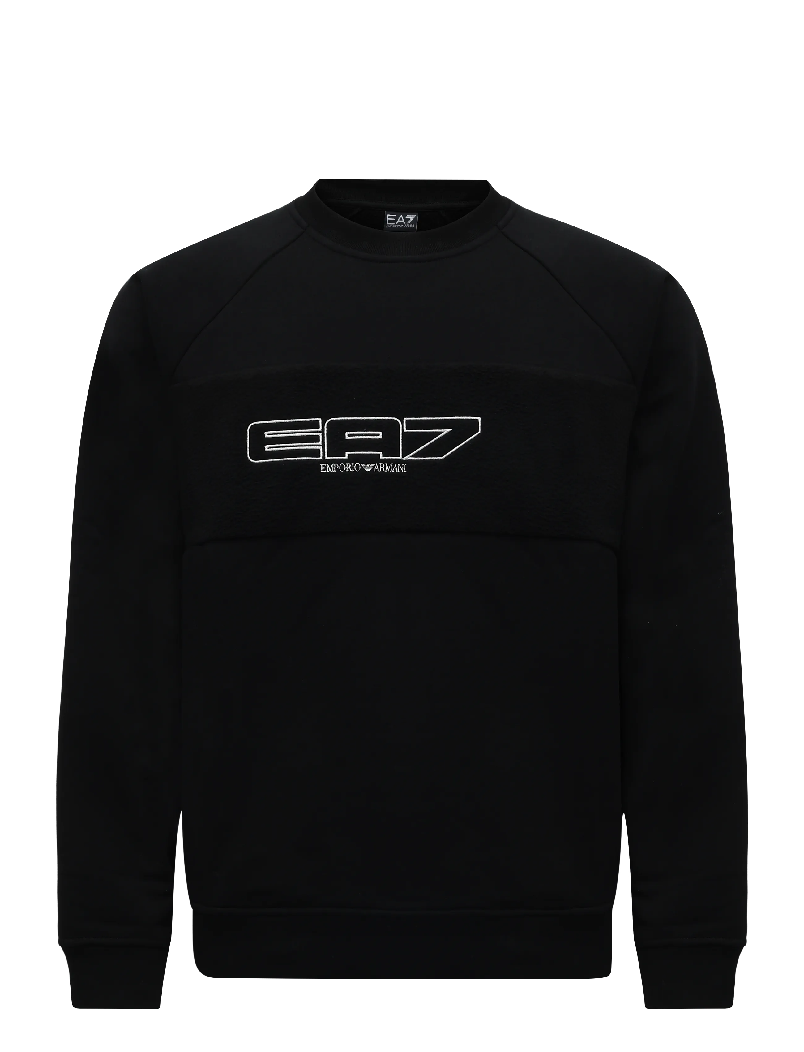 EA7 SWEATSHIRT - Sweatshirts - BLACK / black