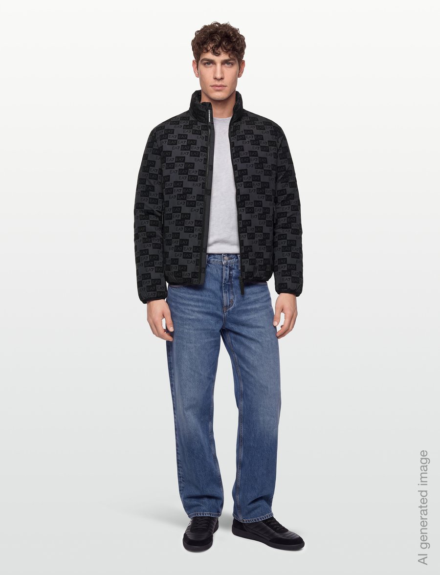 EA7 - BOMBER JACKET - fall jackets - black - 0