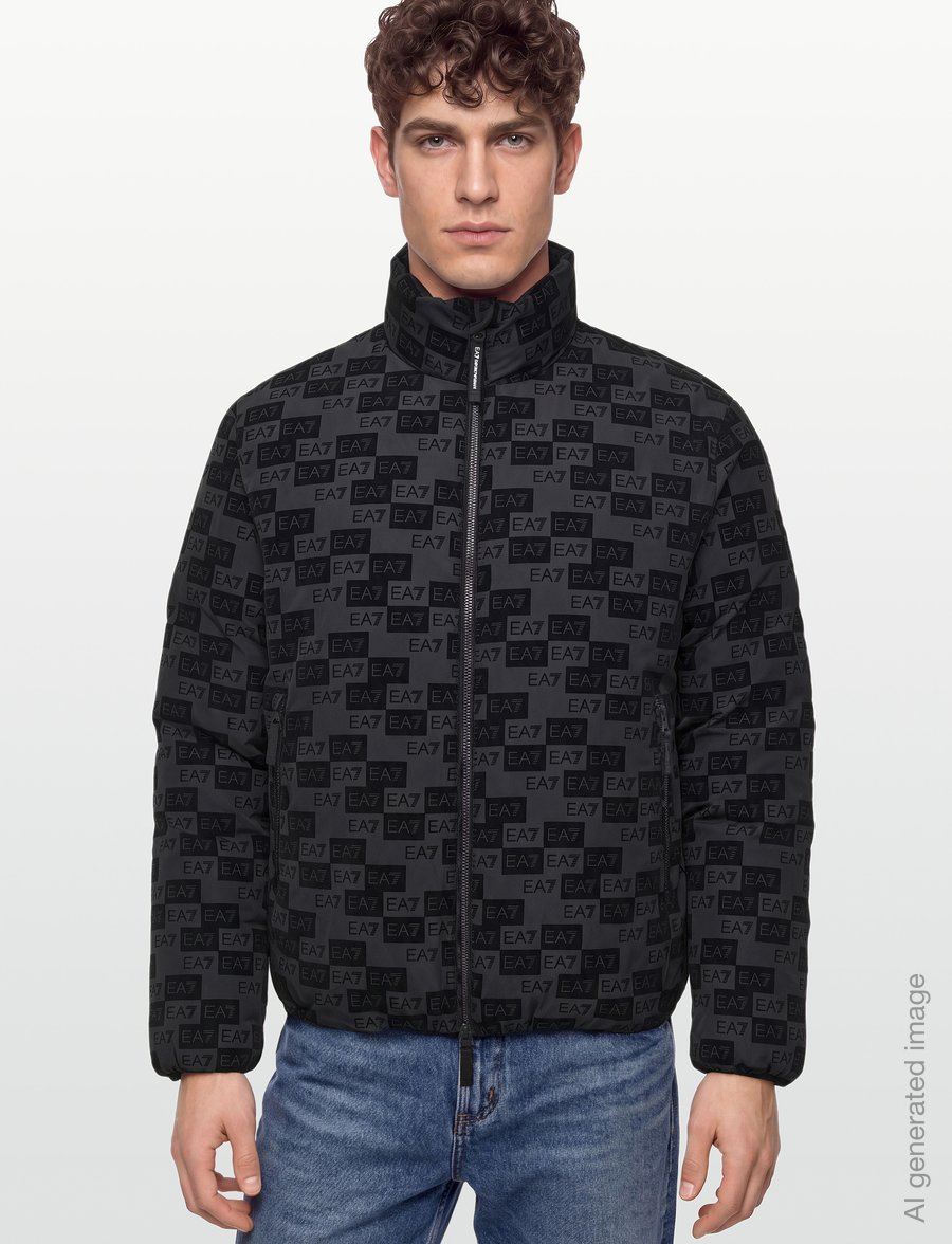 EA7 - BOMBER JACKET - fall jackets - black - 3