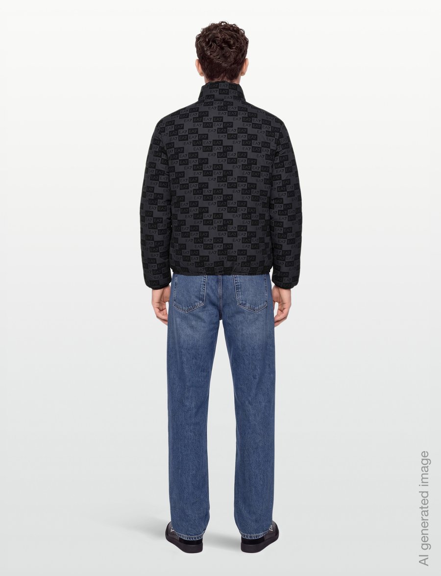 EA7 - BOMBER JACKET - fall jackets - black - 4