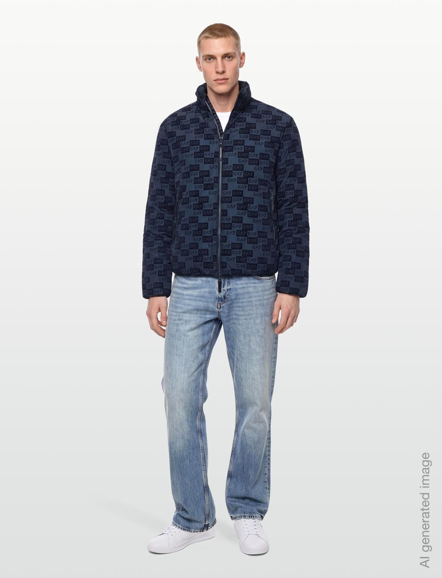 EA7 - BOMBER JACKET - fall jackets - sky captain - 0