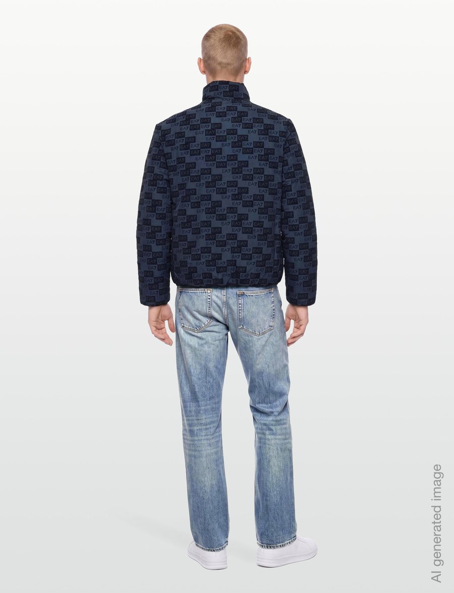 EA7 - BOMBER JACKET - fall jackets - sky captain - 5