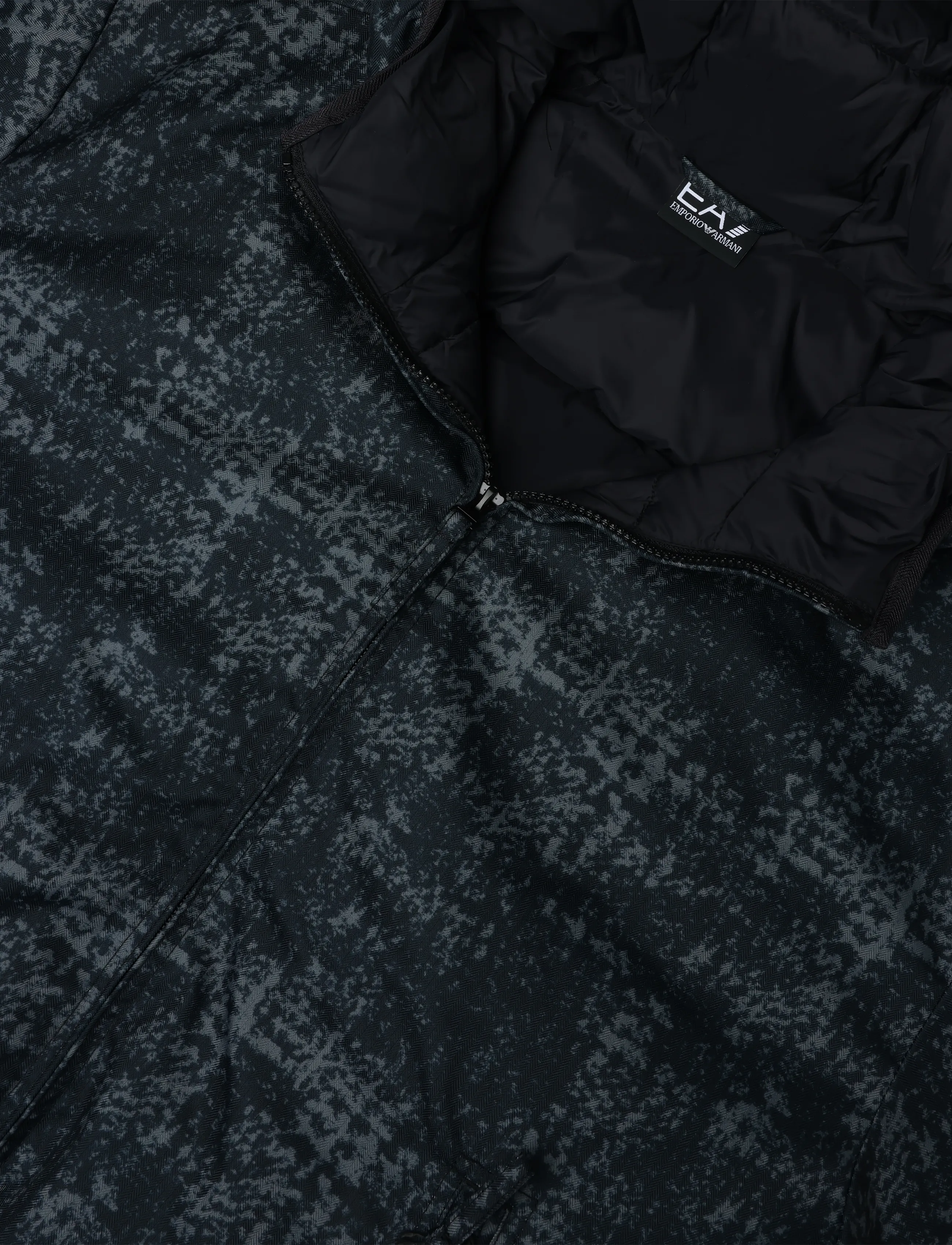 EA7 - BOMBER JACKET - sügisjoped - black fancy - 2