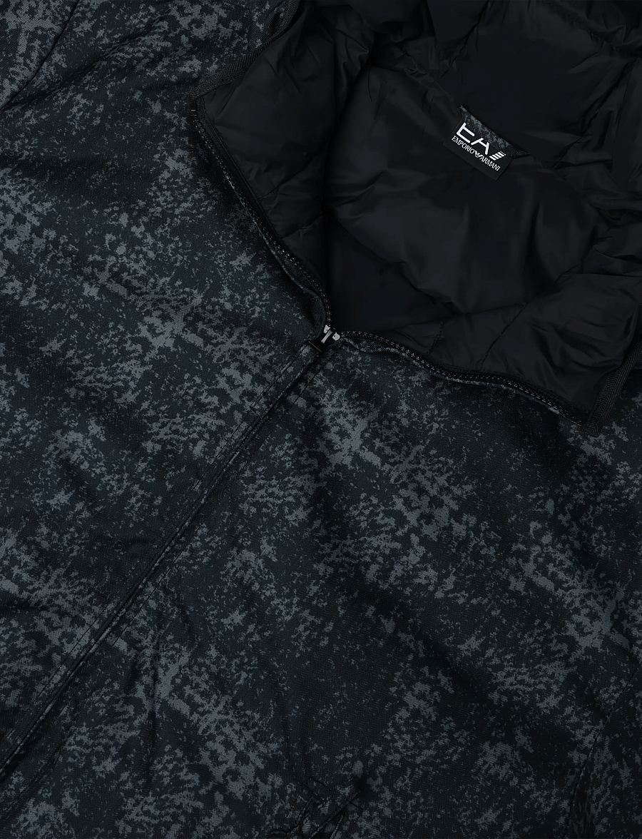 EA7 - BOMBER JACKET - sügisjoped - black fancy - 2