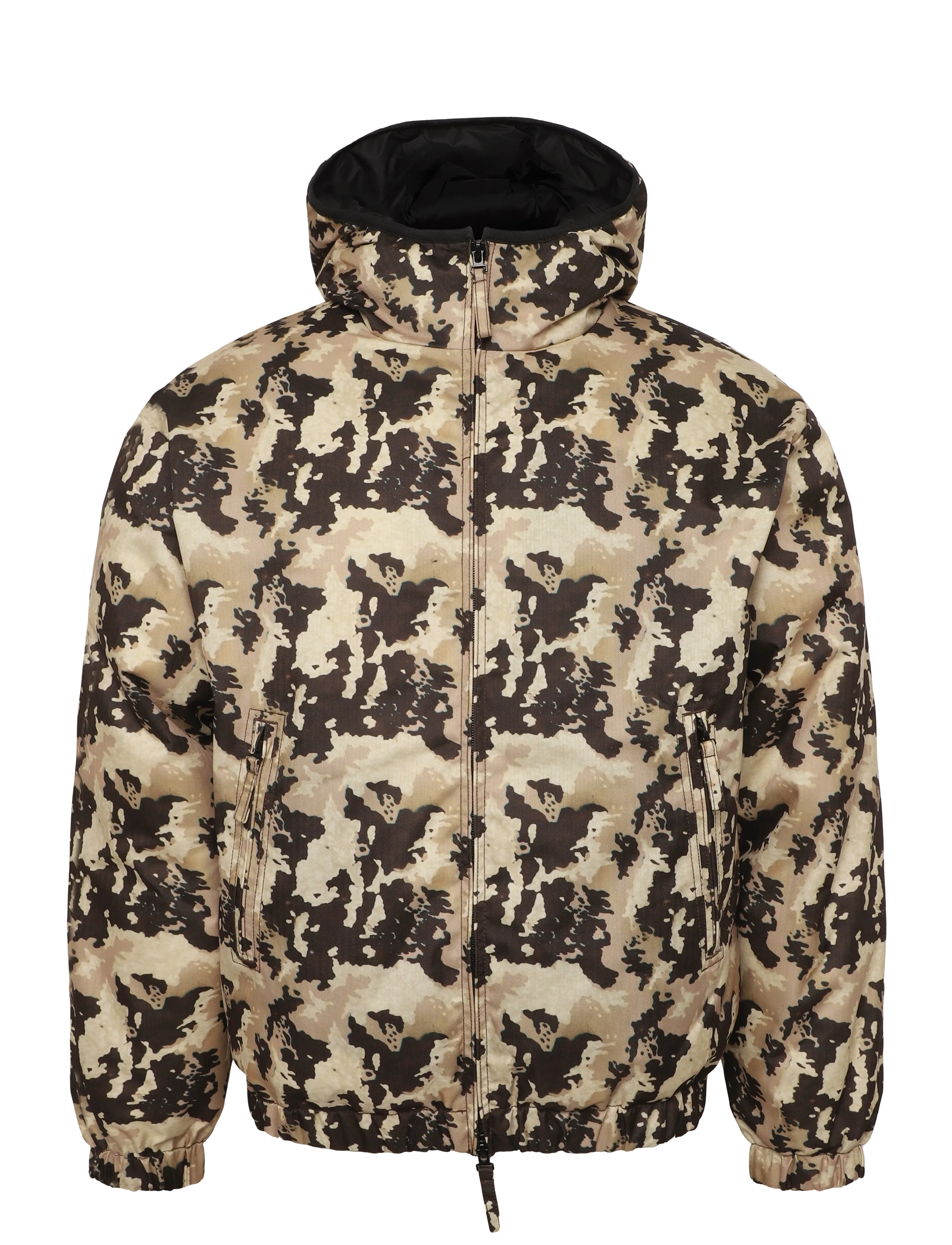 EA7 BOMBER JACKET - Riided - BROWN FANCY / brown