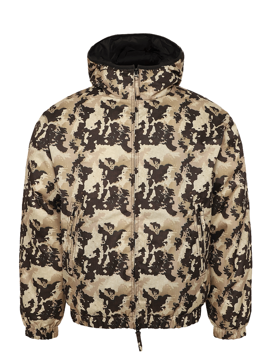 EA7 - BOMBER JACKET - sügisjoped - brown fancy - 0