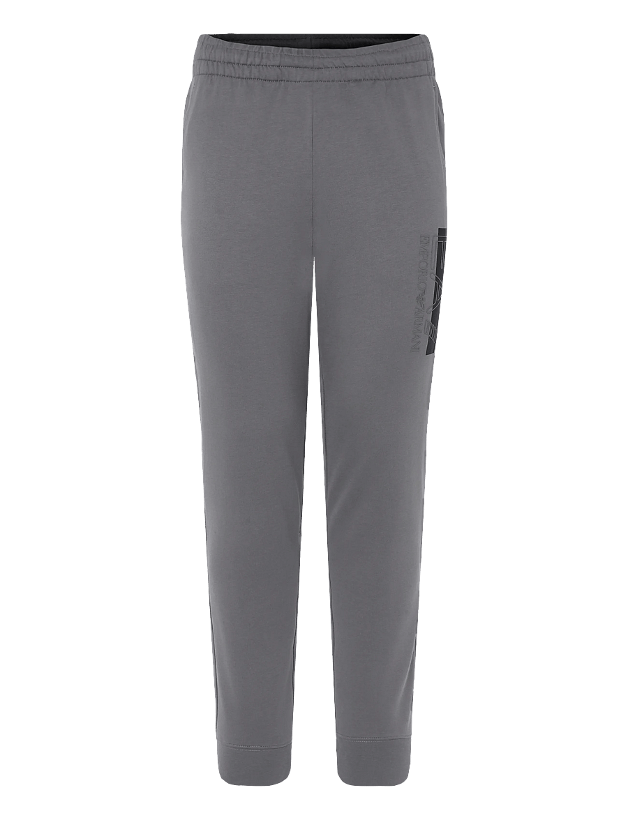 EA7 - TROUSER - dressipüksid - pewter/black - 0