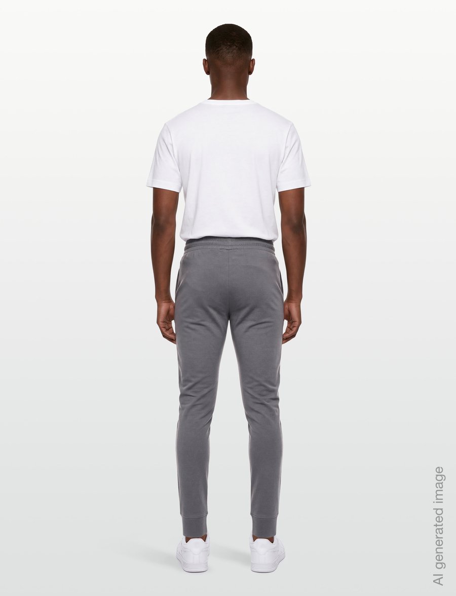 EA7 - TROUSER - sweatpants - pewter/black - 4