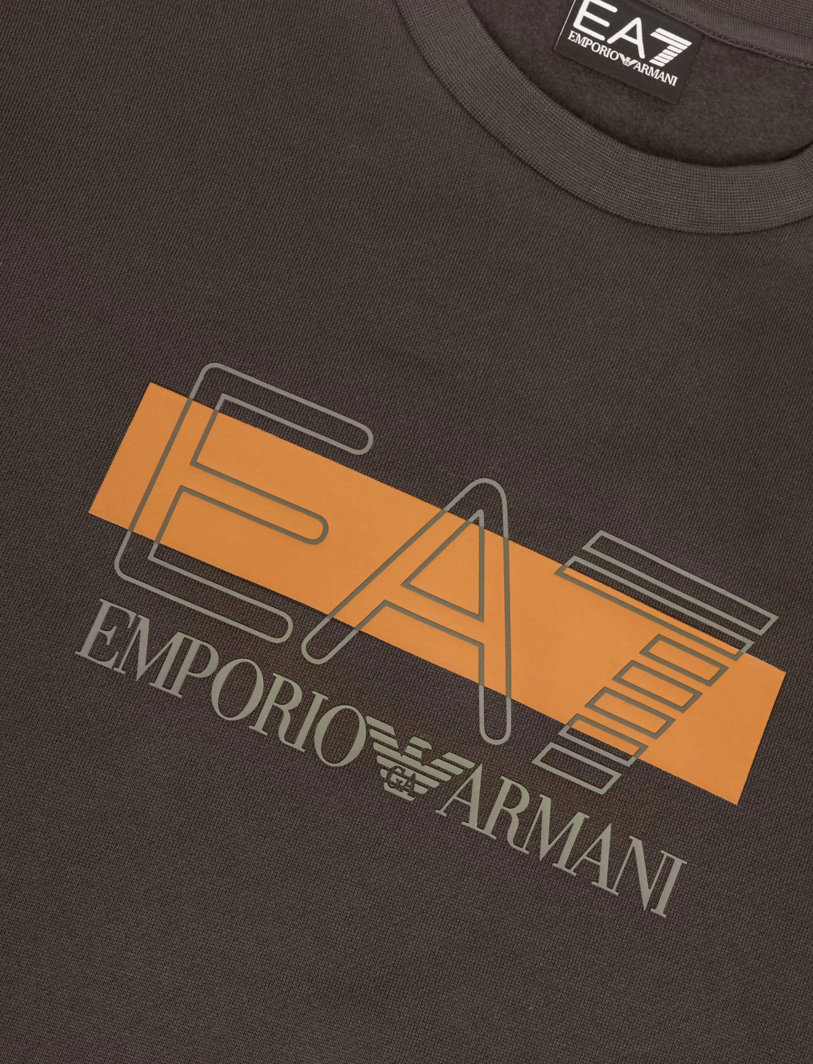 EA7 - SWEATSHIRT - dressipluusid - mulch - 2