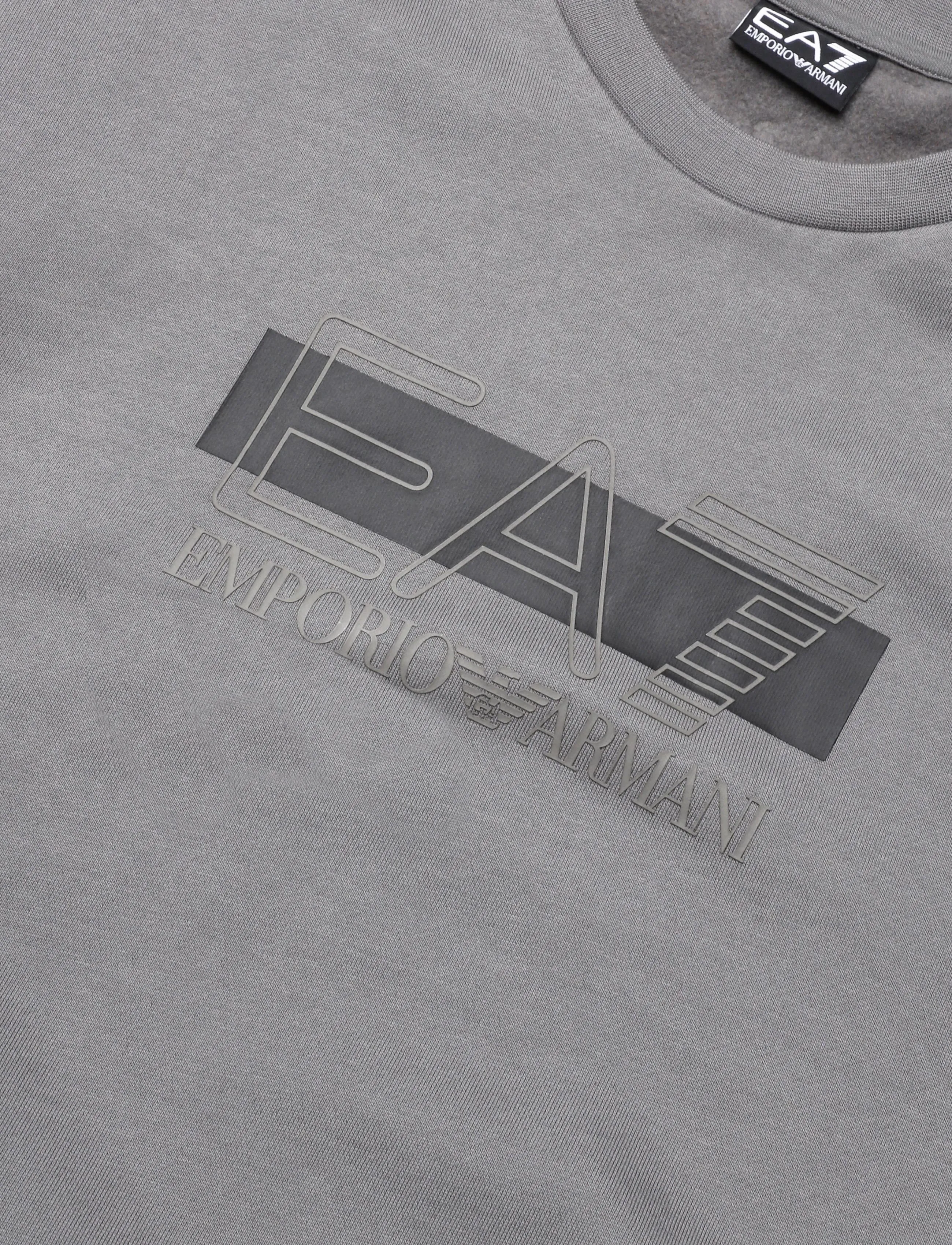 EA7 - SWEATSHIRT - sweatshirts - pewter/black - 2
