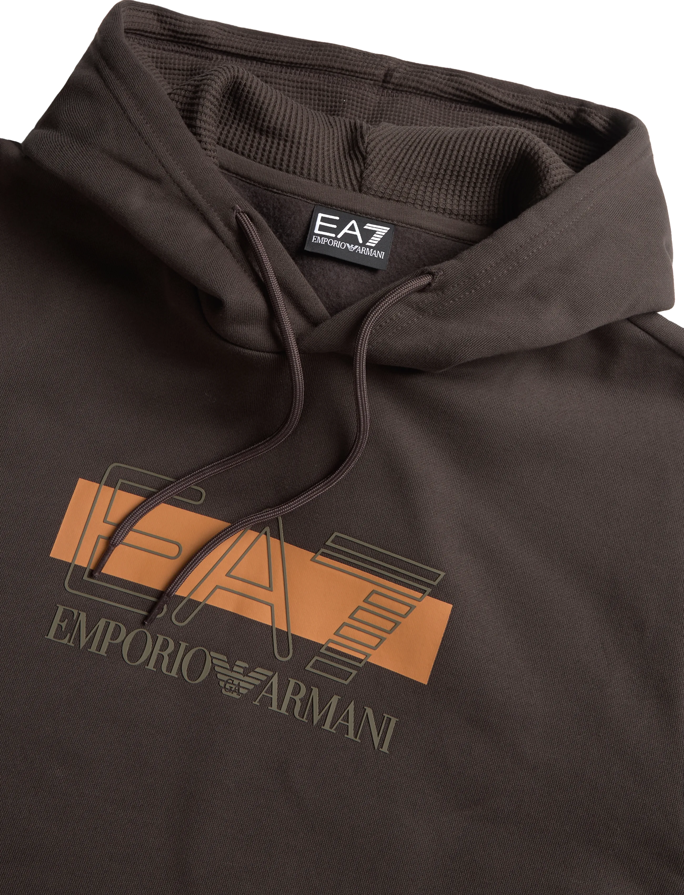EA7 - SWEATSHIRT - kapuutsiga pusad - mulch - 2