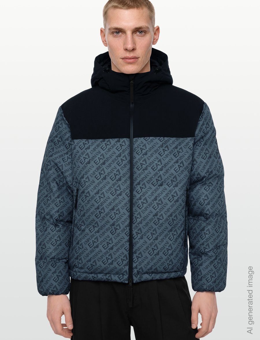 EA7 - BOMBER JACKET - herbstjacken - china blue - 3