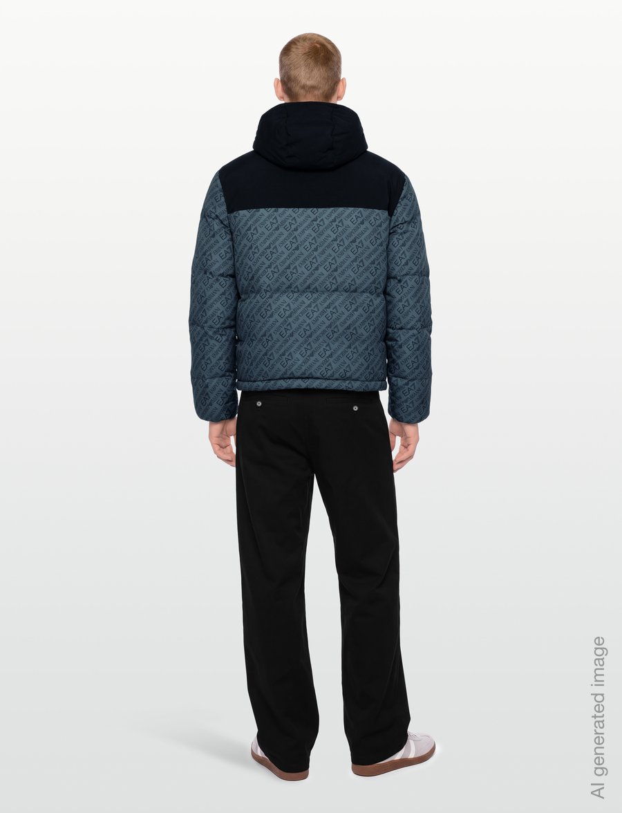 EA7 - BOMBER JACKET - herbstjacken - china blue - 4