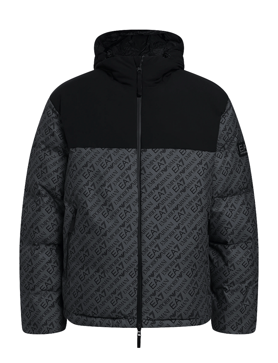EA7 - BOMBER JACKET - herbstjacken - pewter - 0