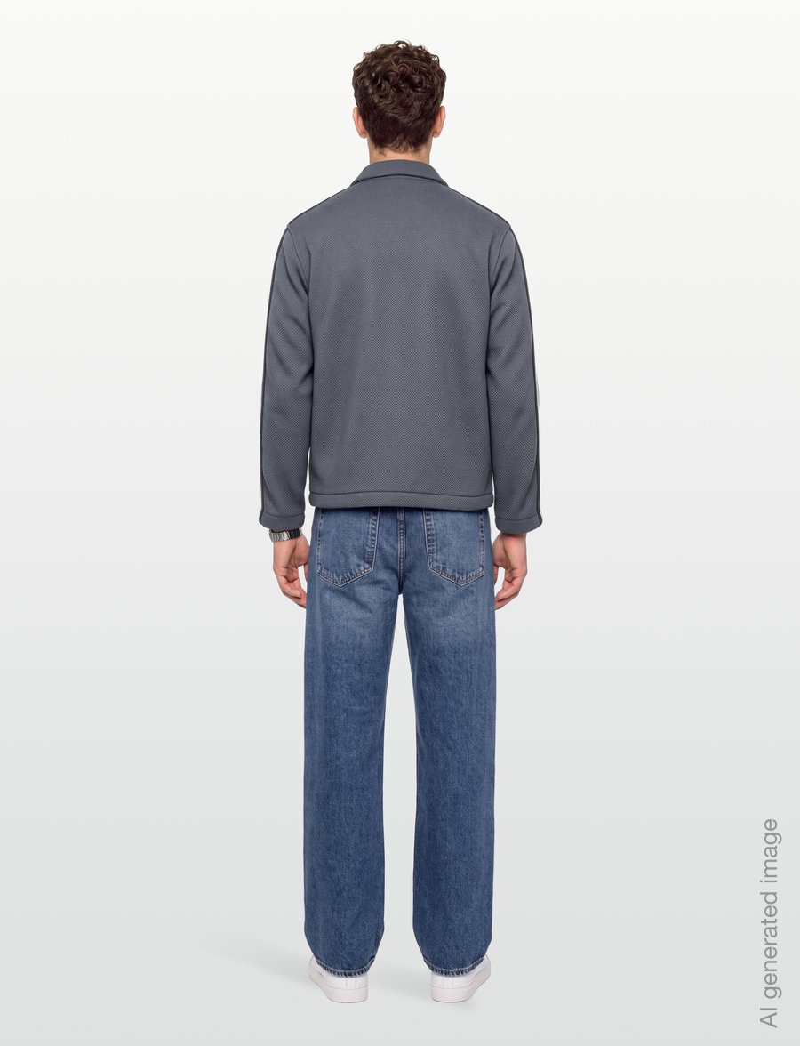 EA7 - BLOUSON JACKET - Überhemden - ombre blue - 4
