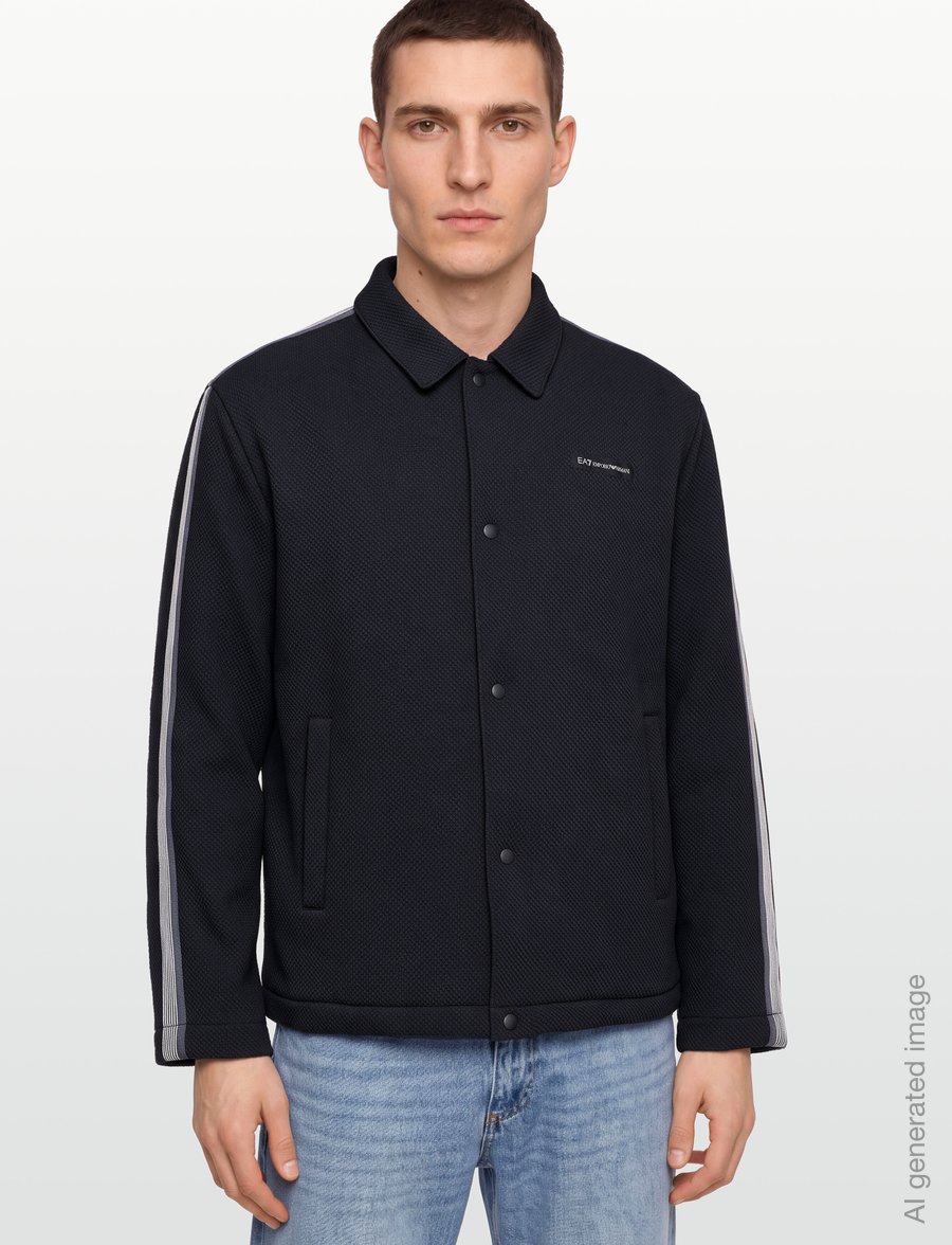 EA7 - BLOUSON JACKET - overshirts - stretch limo - 3