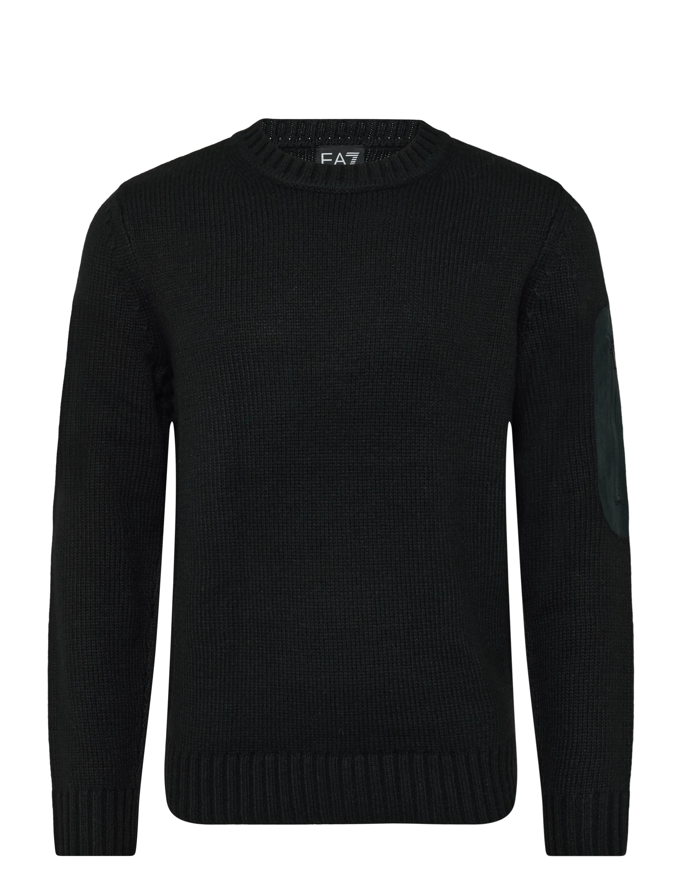 EA7 PULLOVER - Rundhalsad - BLACK / black