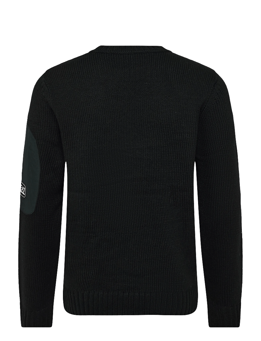 EA7 - PULLOVER - rundhalsad - black - 1