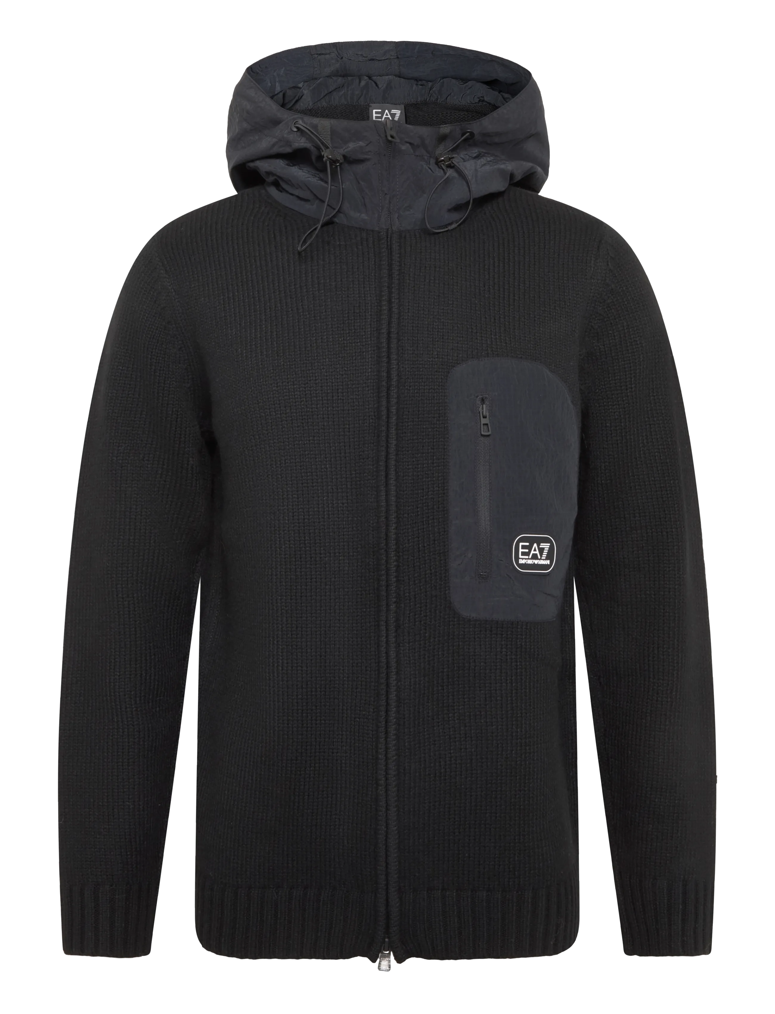 EA7 CARDIGAN - Cardigans - BLACK / black
