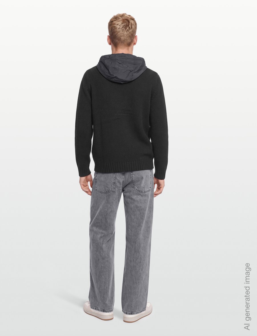 EA7 - CARDIGAN - full zip tröjor - black - 4