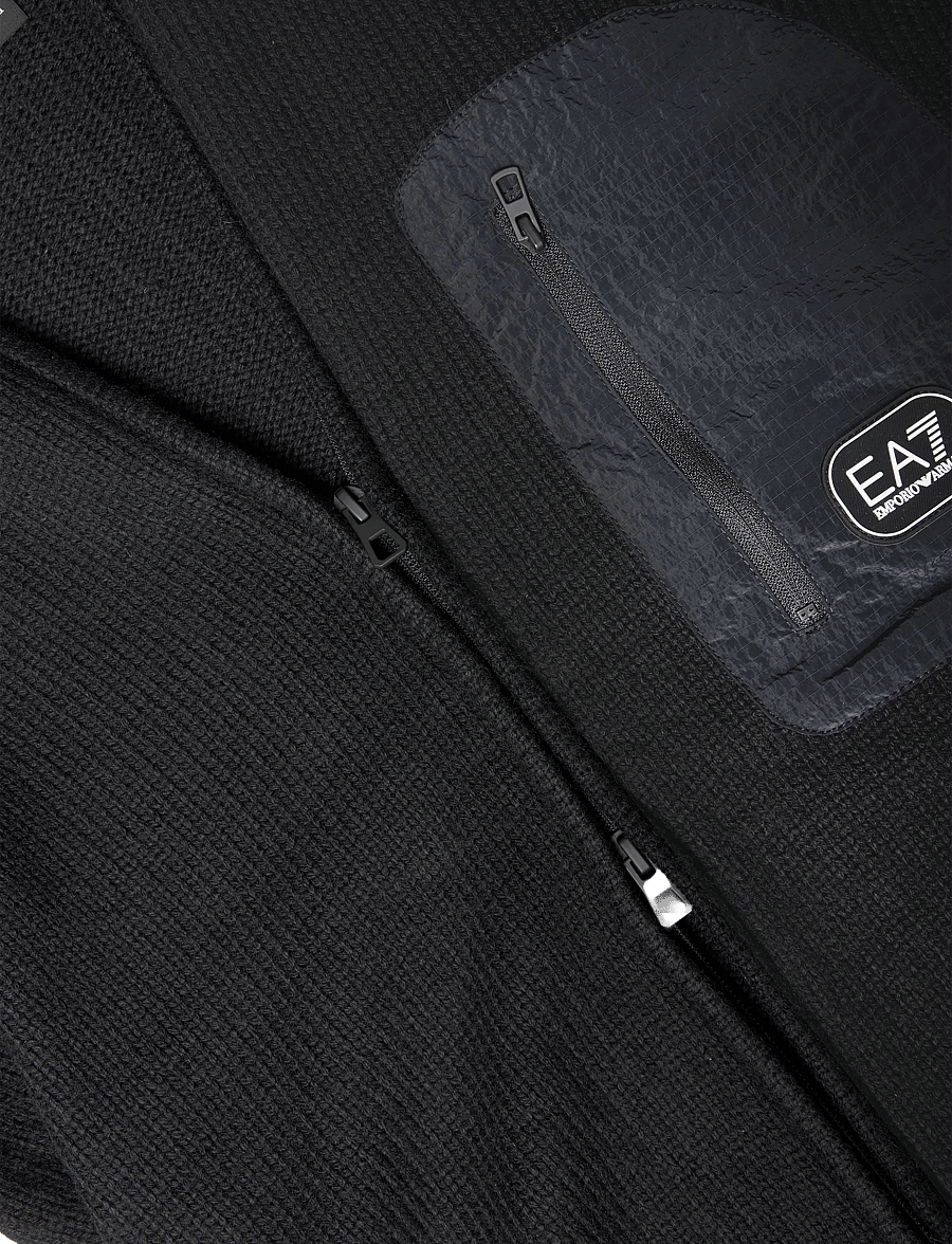 EA7 - CARDIGAN - full zip jumpers - black - 3