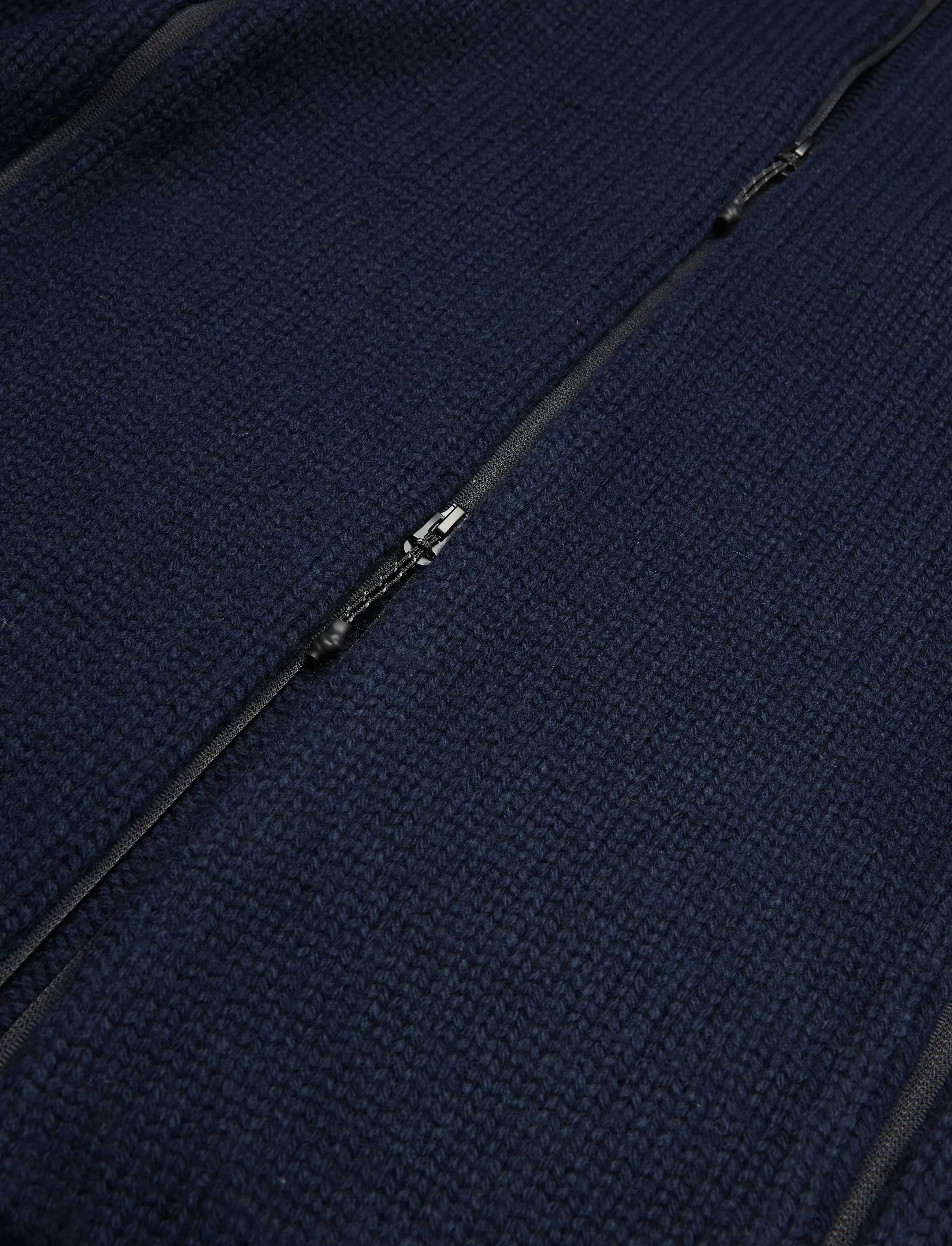 EA7 - CARDIGAN - pullover mit durchgehendem reißverschluss - armani blue - 3