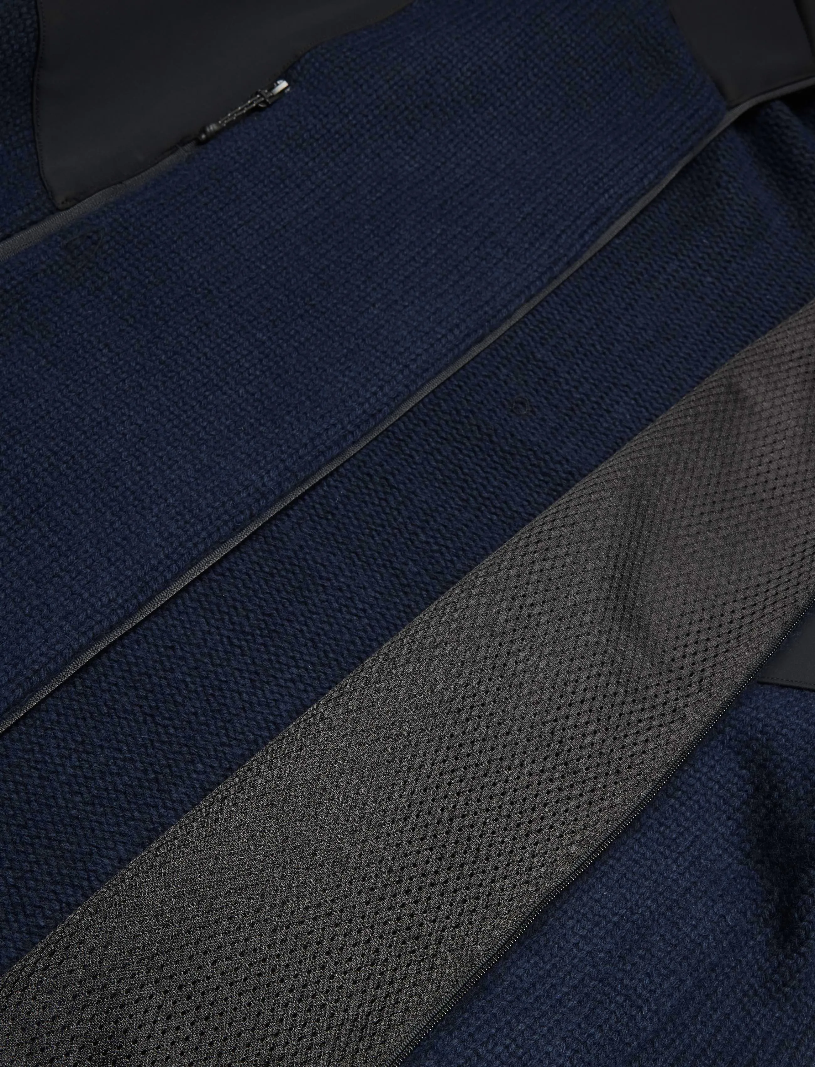 EA7 - CARDIGAN - pullover mit durchgehendem reißverschluss - armani blue - 4