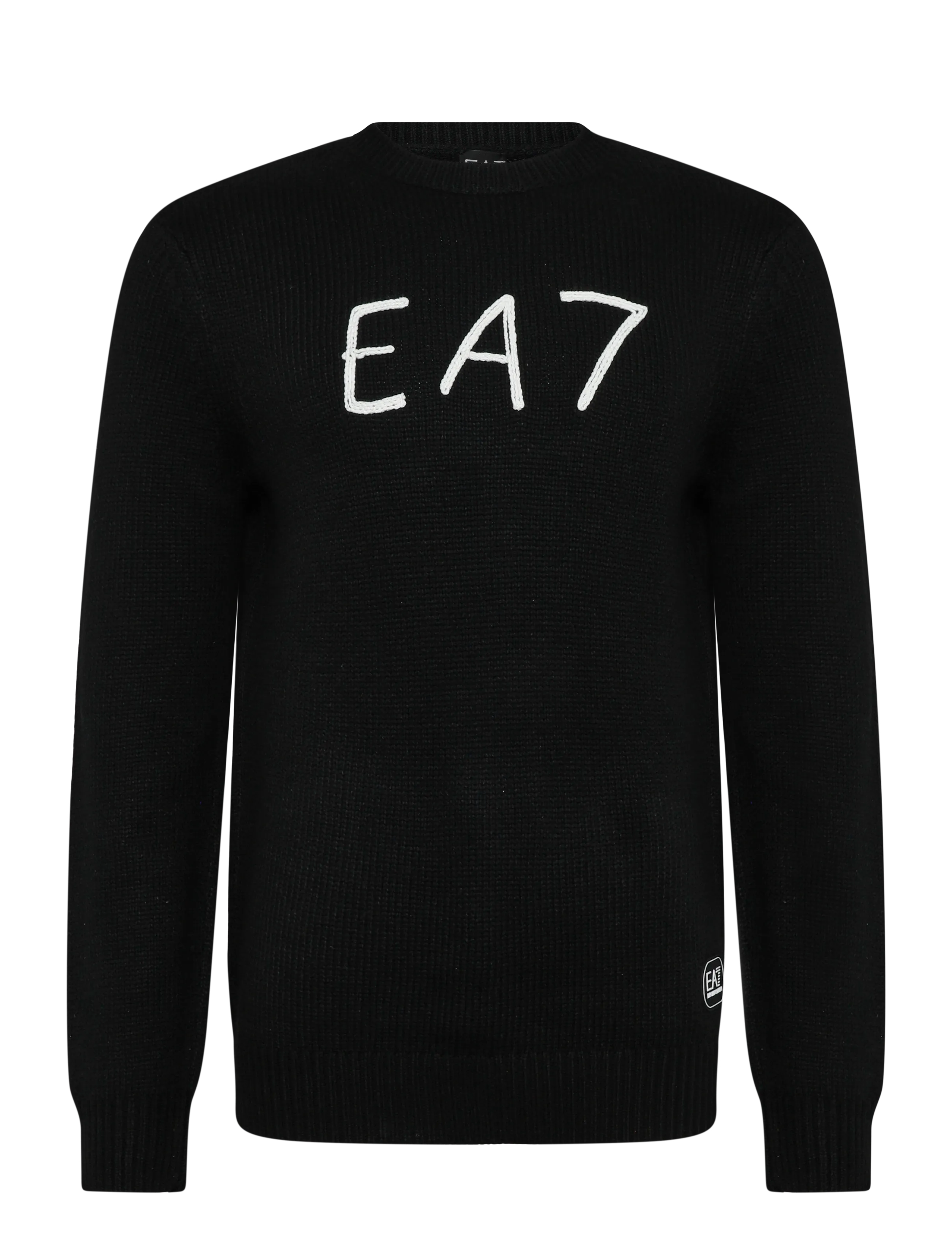 EA7 PULLOVER - Kläder - BLACK / black