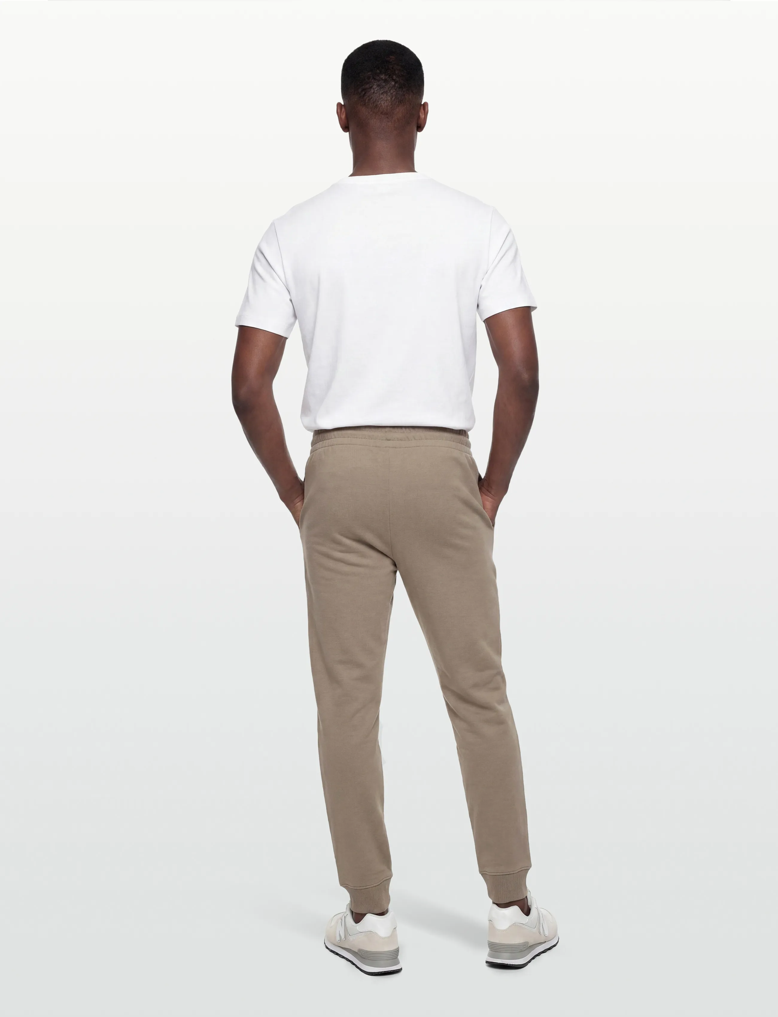 EA7 - TROUSER - sportinės kelnės - roasted cashew - 4