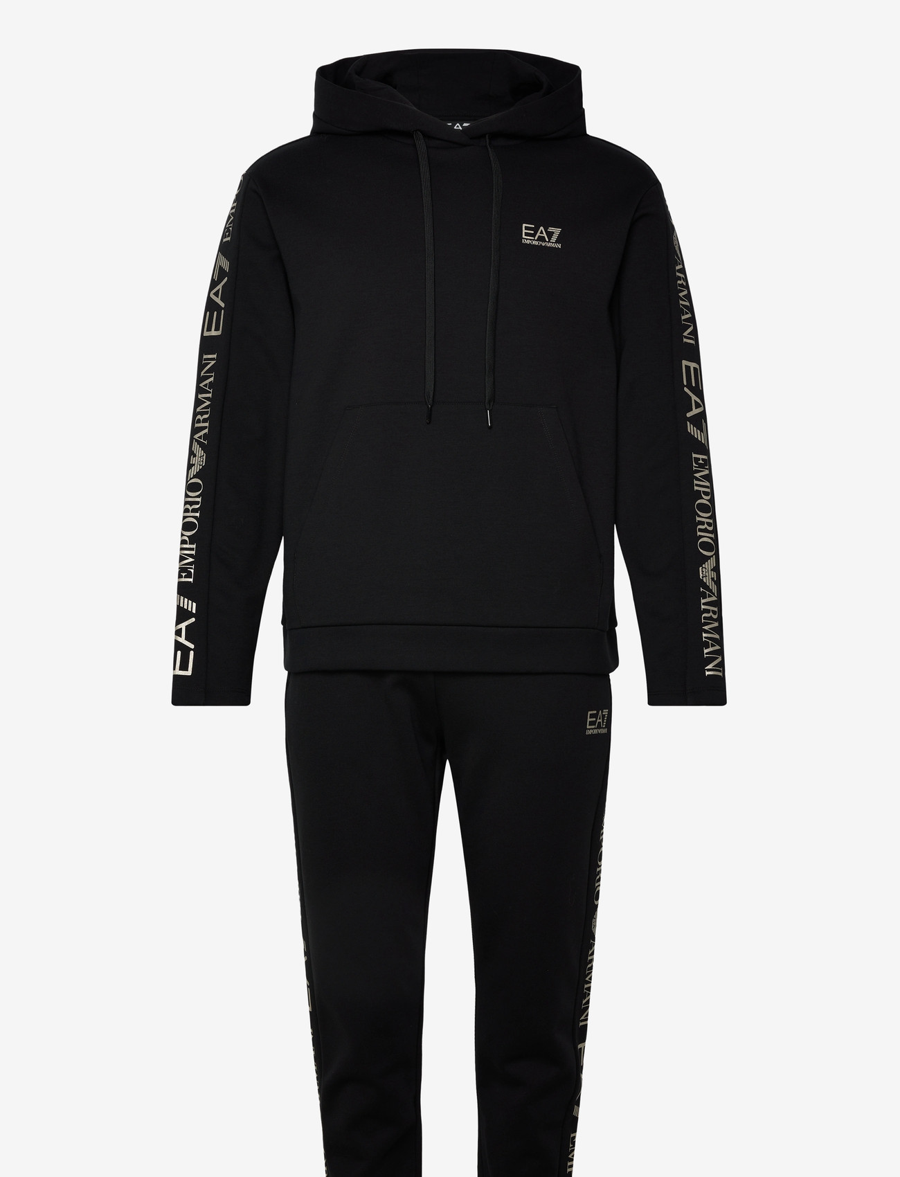 EA7 - TRACKSUIT - black / gold - 0