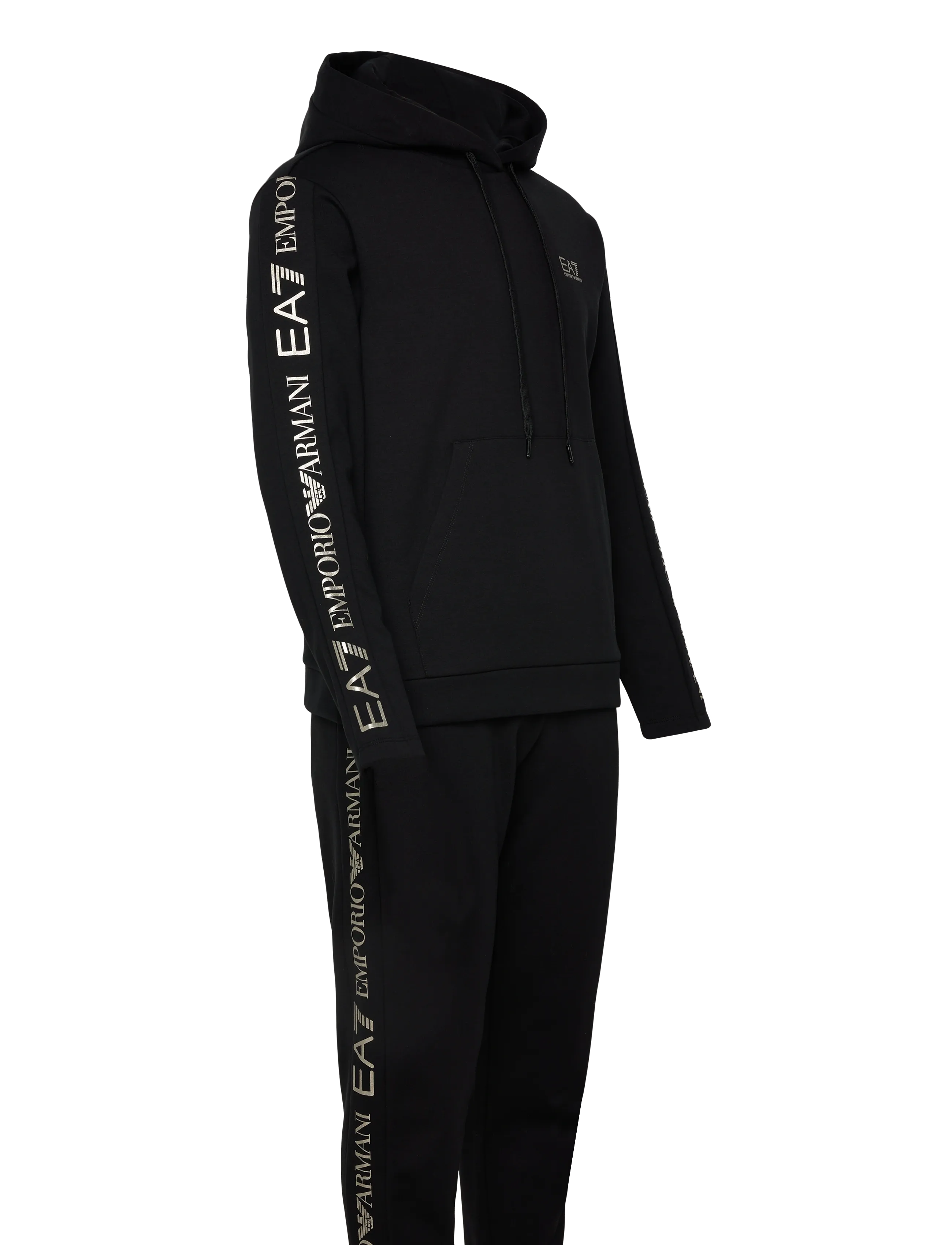 EA7 - TRACKSUIT - black / gold - 3