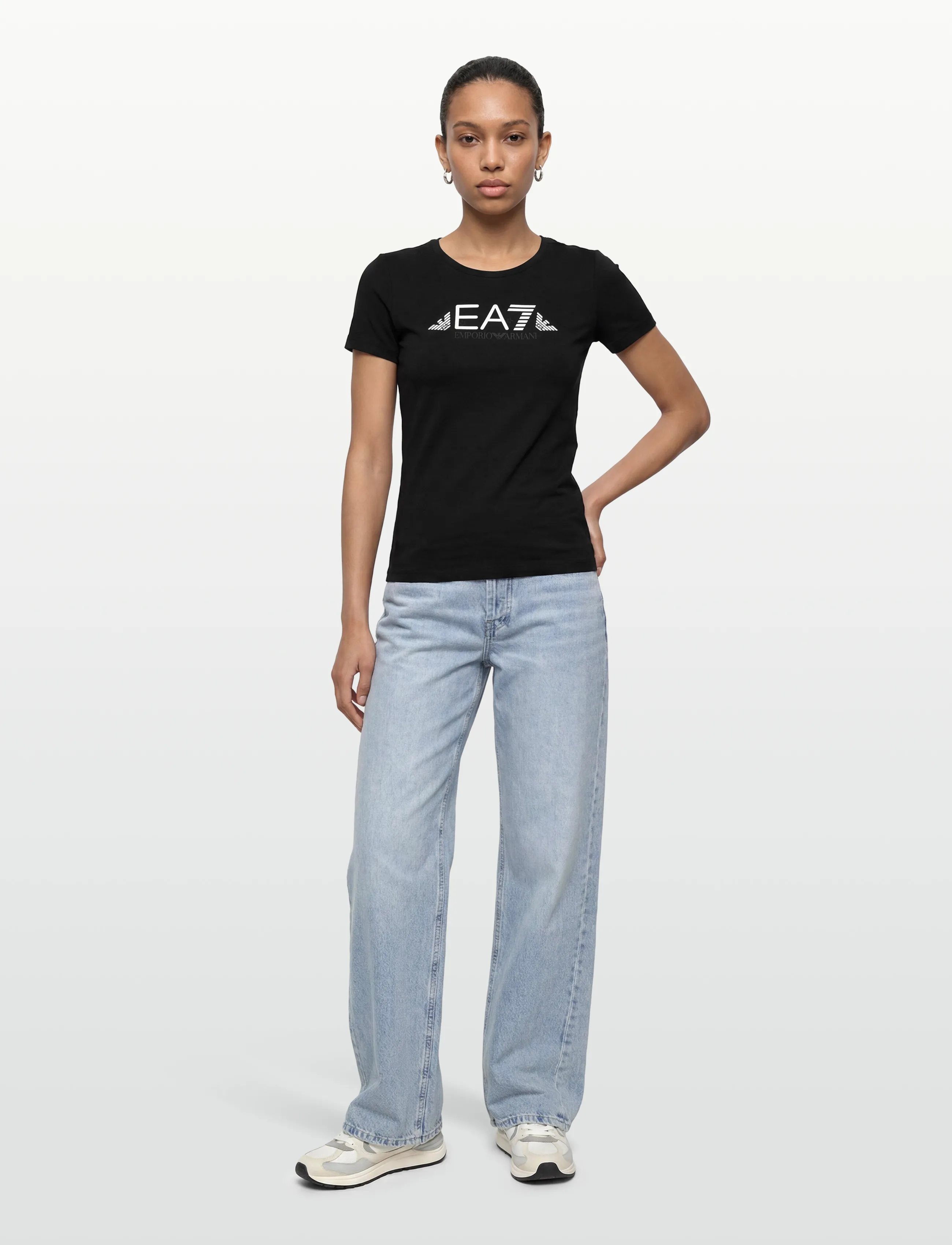 EA7 - T-SHIRT - black beauty - 0