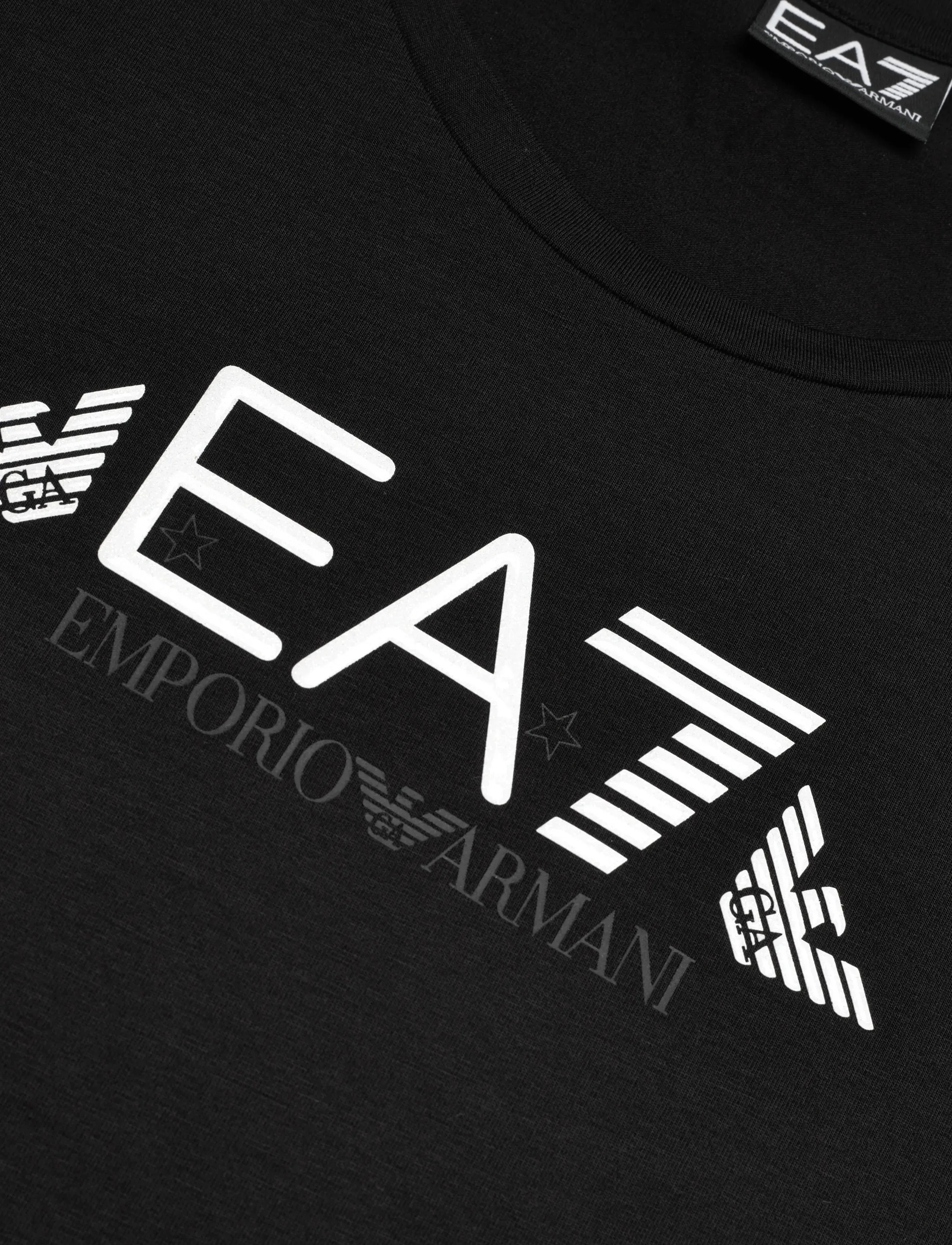 EA7 - T-SHIRT - black beauty - 5