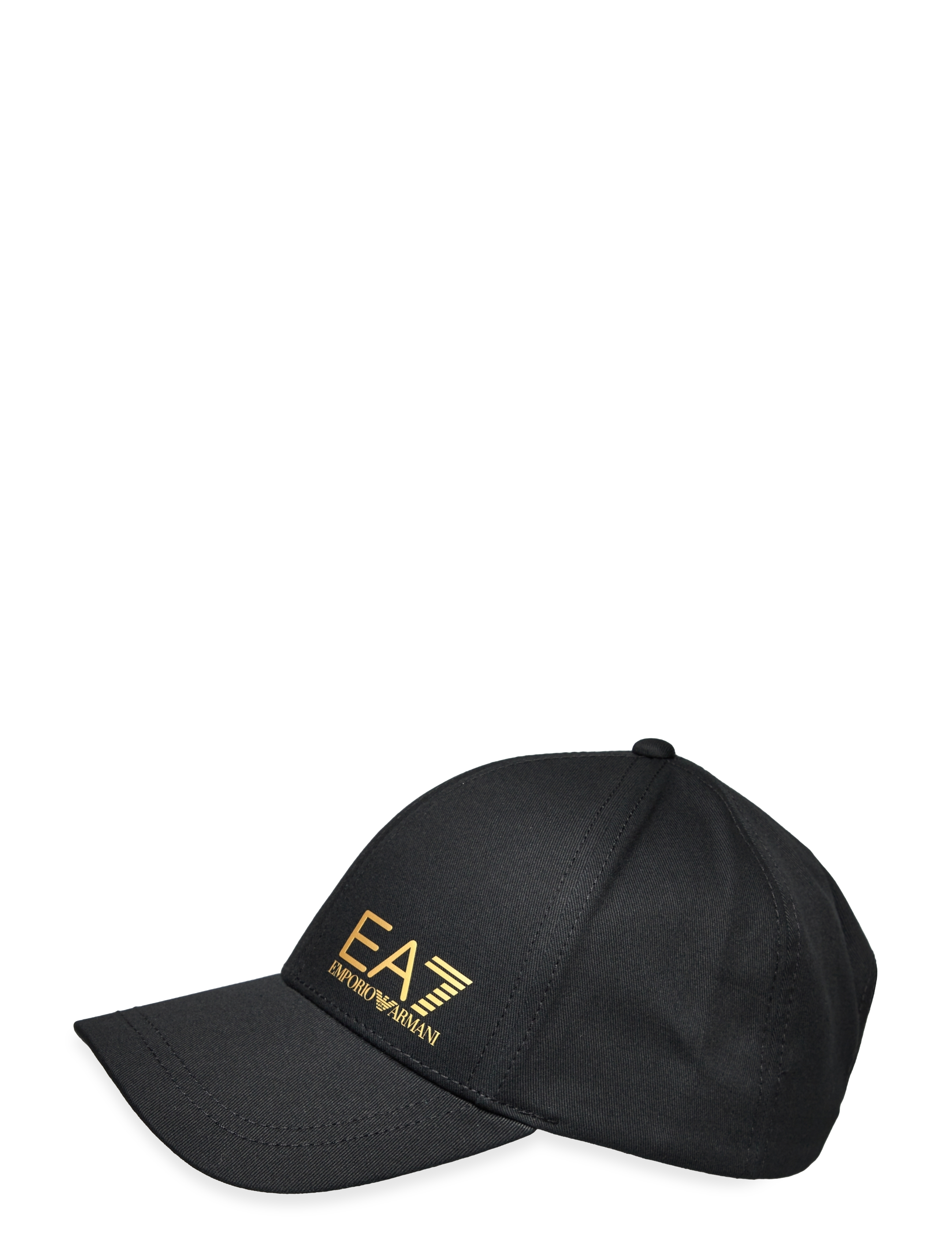 EA7 - BASEBALL HAT - nokkmütsid - black/gold - 2
